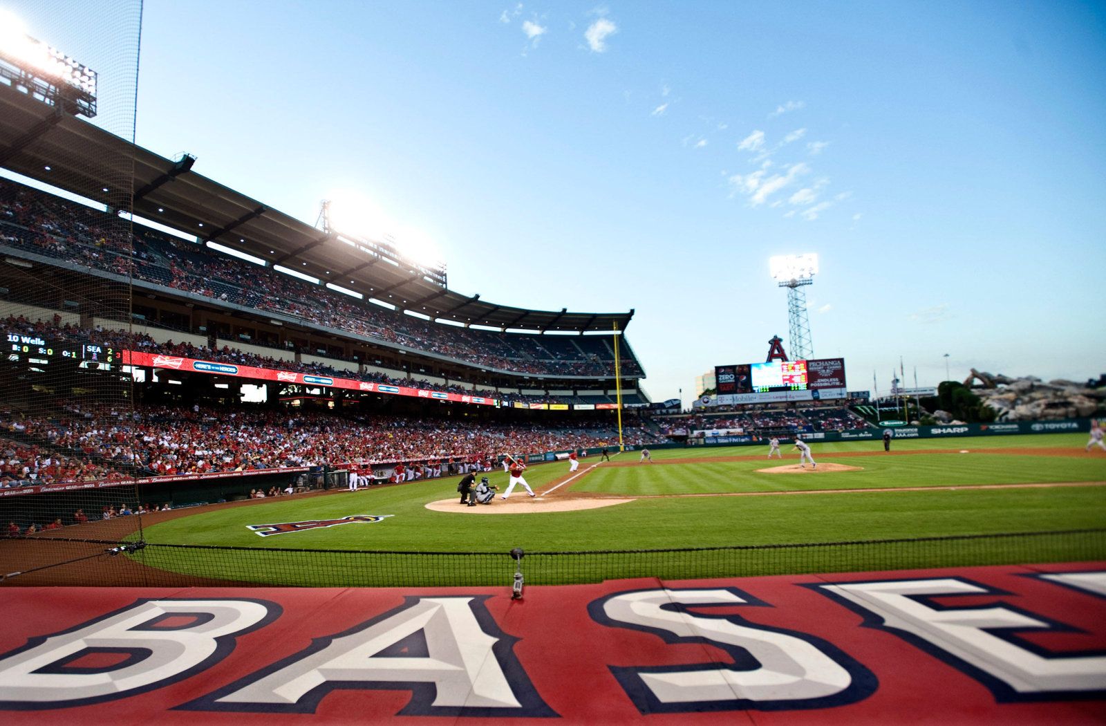 Stadio baseball Anaheim Angels, 1600x1050 900p, Desktop