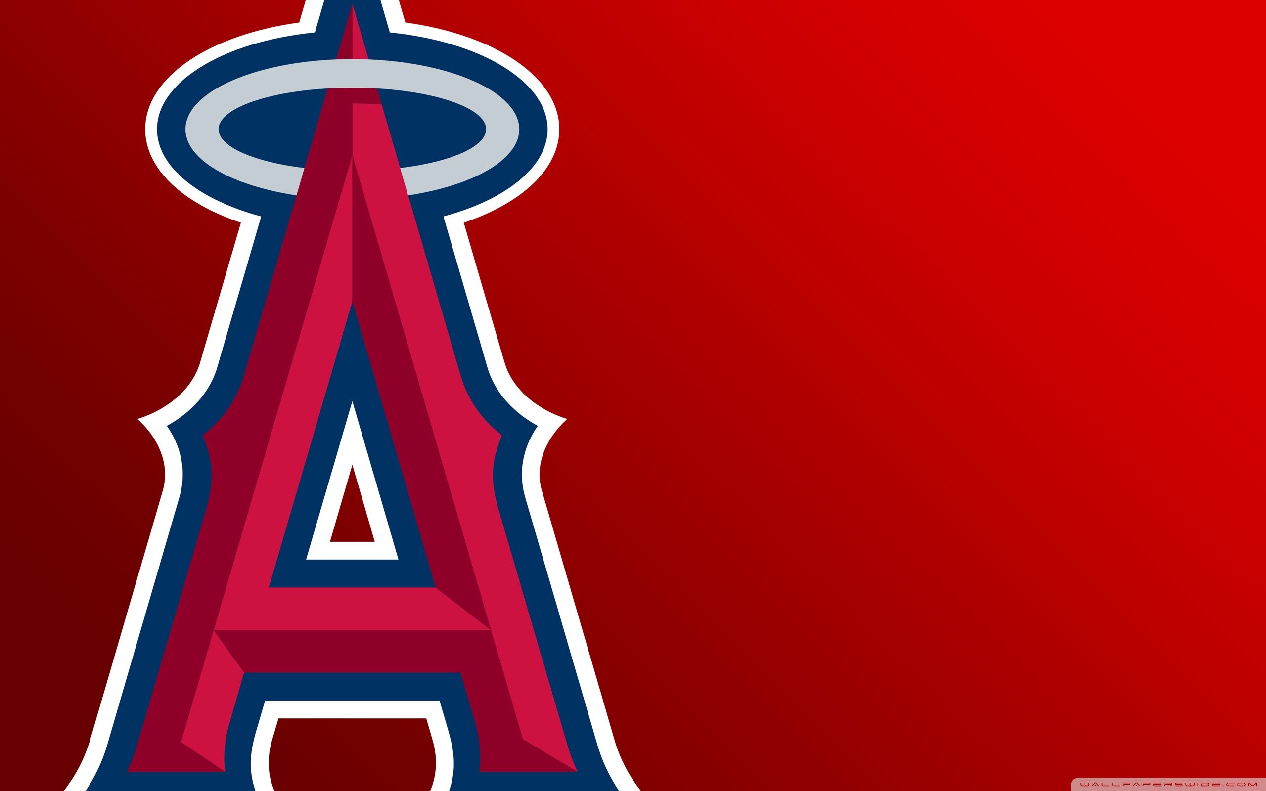 Logo Anaheim Angels rosso, 2560x1600 WQXGA, PC