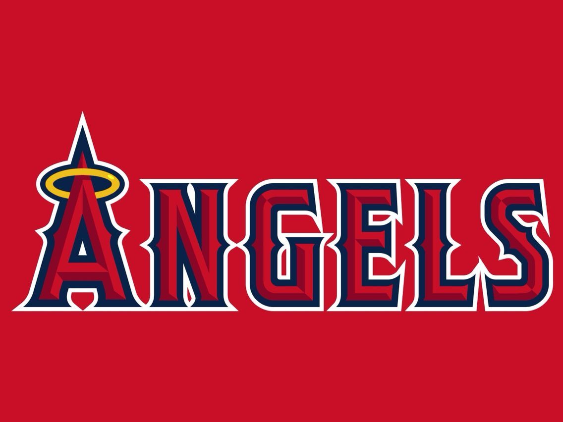 Logo Los Angeles Angels baseball, California, 1136x852 HD, Desktop