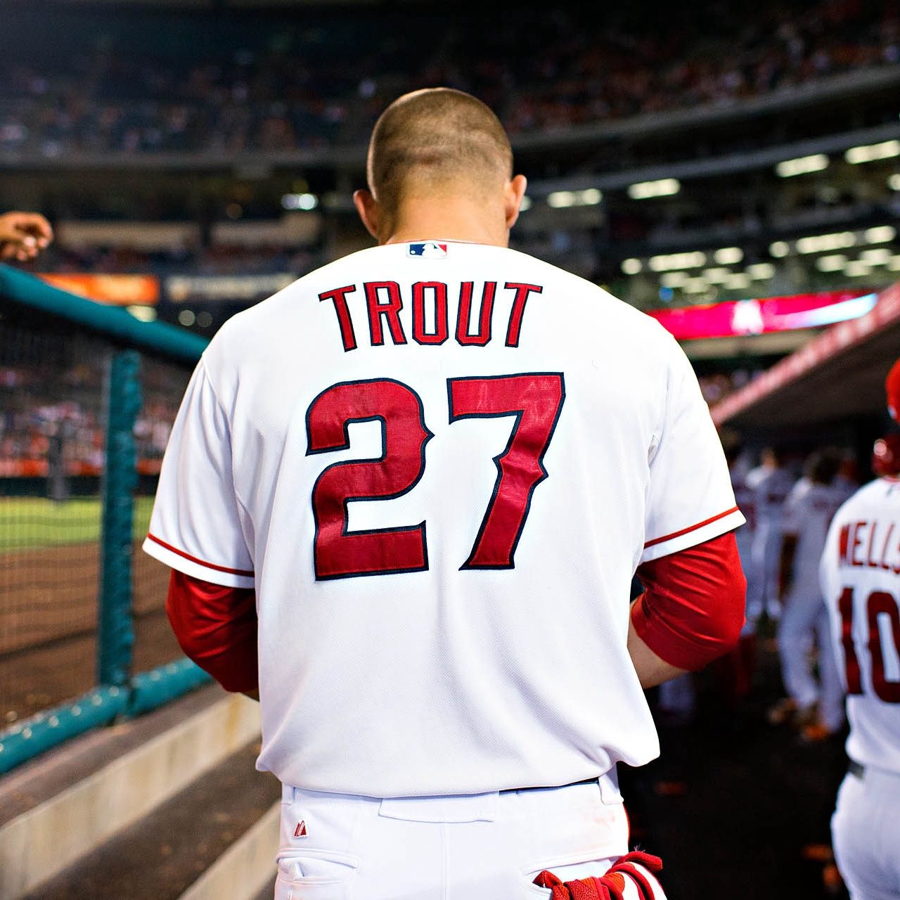 Mike Trout maglia Angels, 1280x1280 720p, Laptop