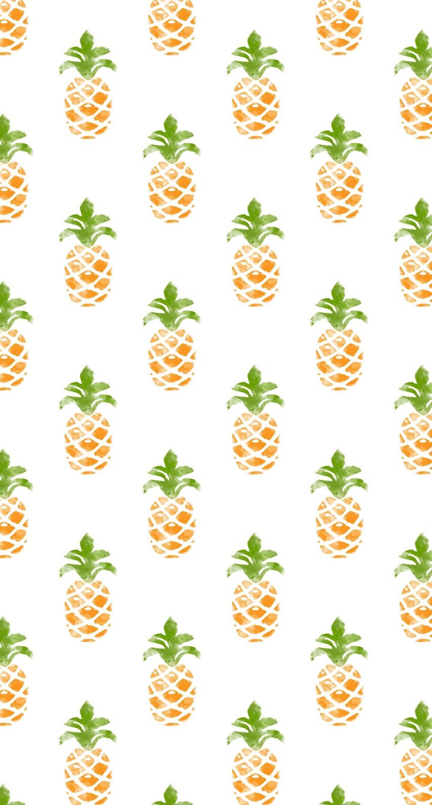 Pattern ananas gialli, 854x1590 Verticale, iPhone Pro Max