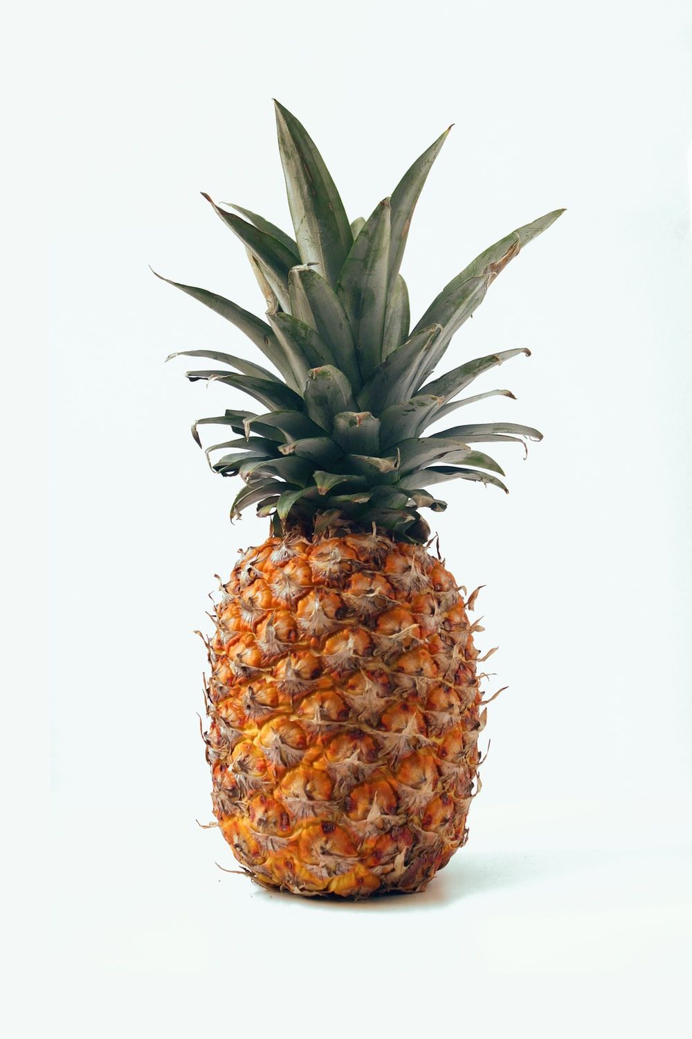 Ananas su sfondo bianco, 1000x1500 Verticale, Telefono