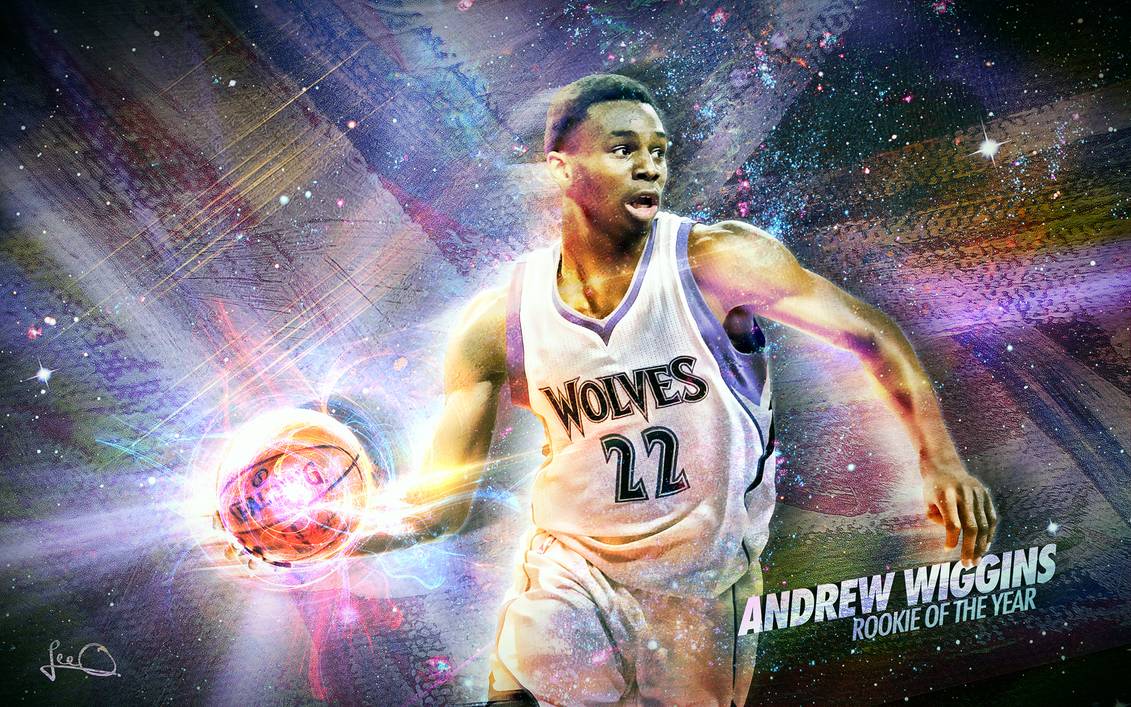 Andrew Wiggins Timberwolves basket, 1131x707 HD, Desktop