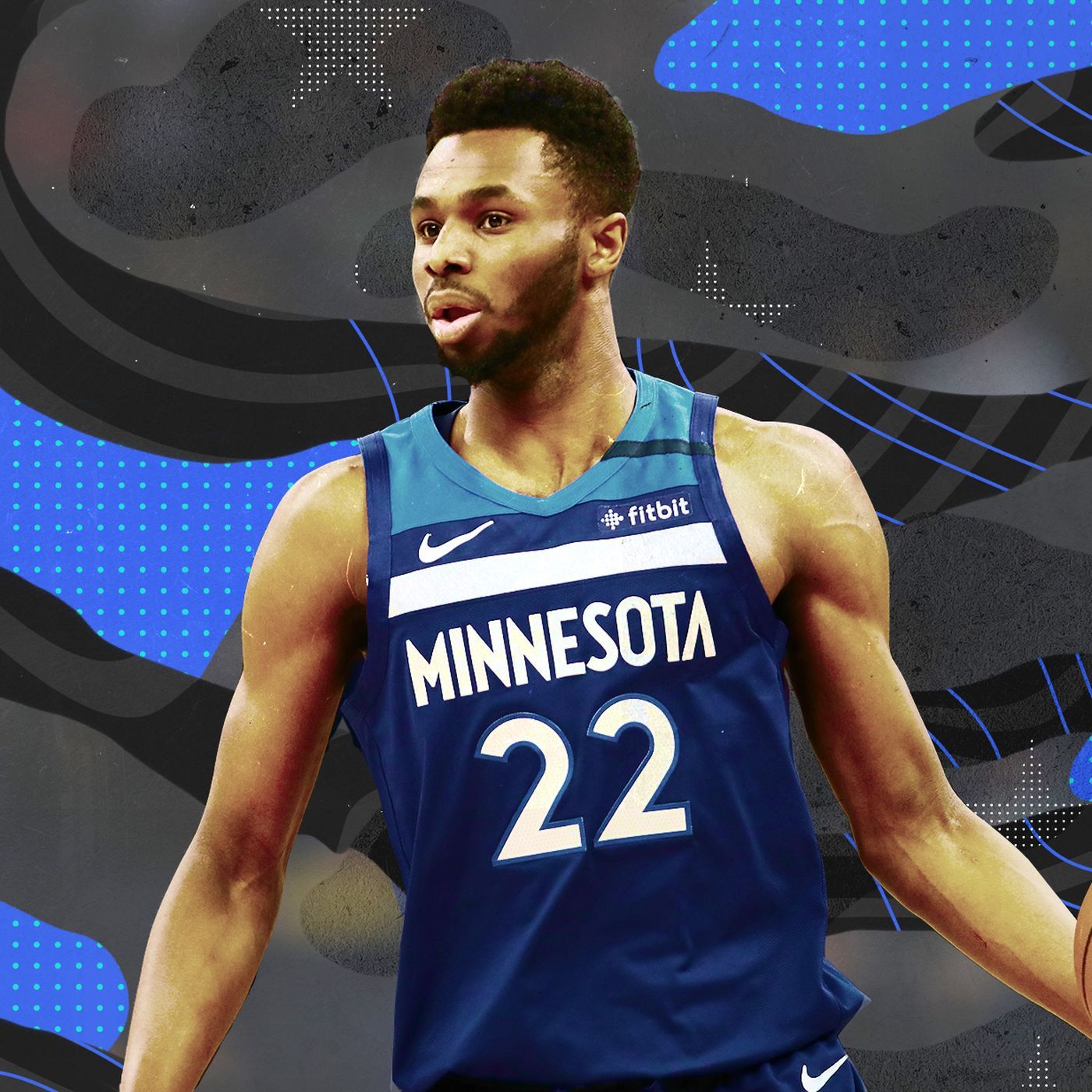 Giocatore basket Minnesota Timberwolves, 1400x1400 HD, Desktop