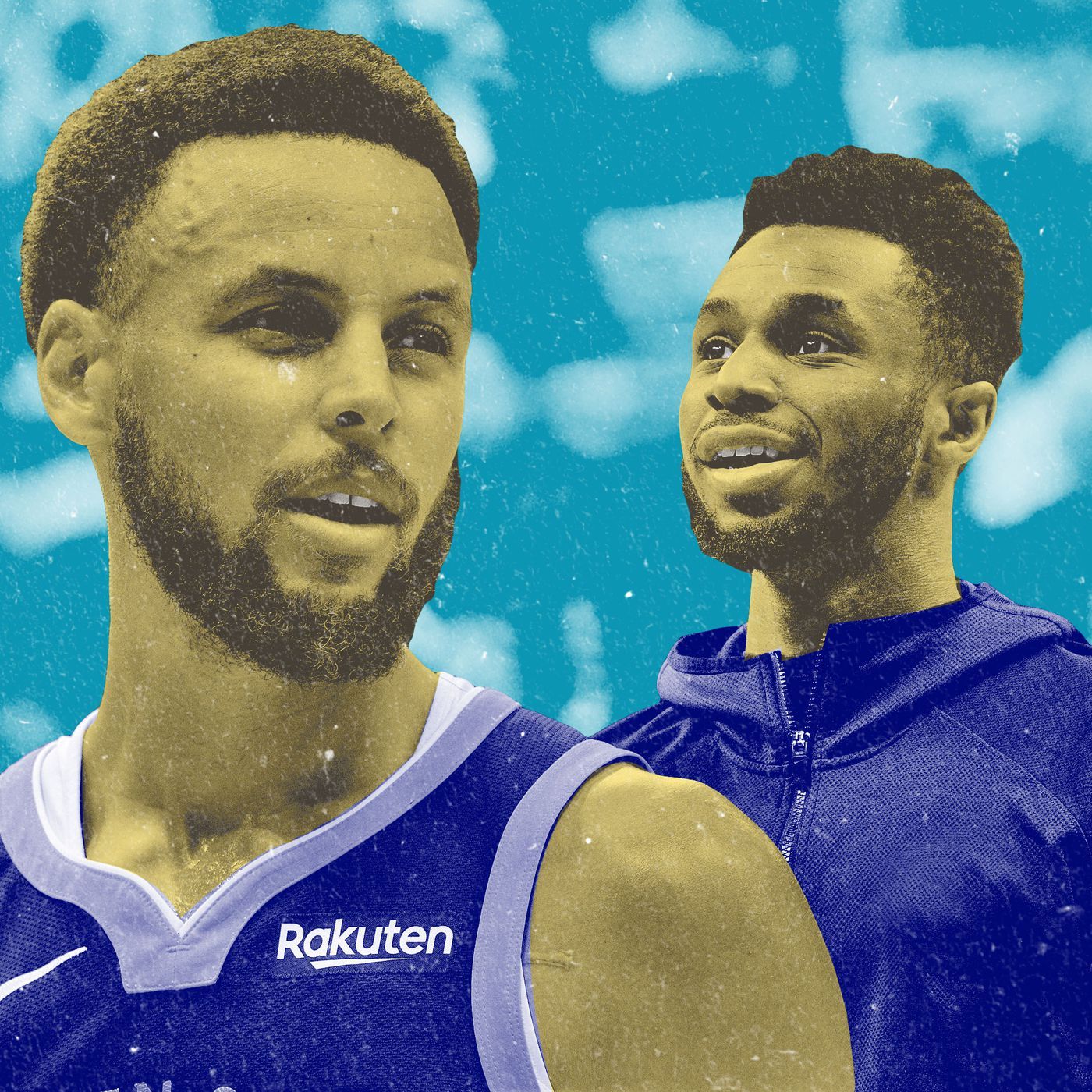 Curry e Wiggins Warriors, Golden State Warriors, 1400x1400 720p, Laptop