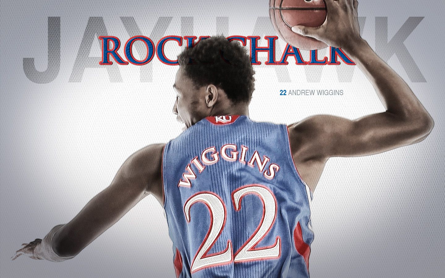 Andrew Wiggins Kansas Jayhawks basket, 1440x900 HD, Desktop