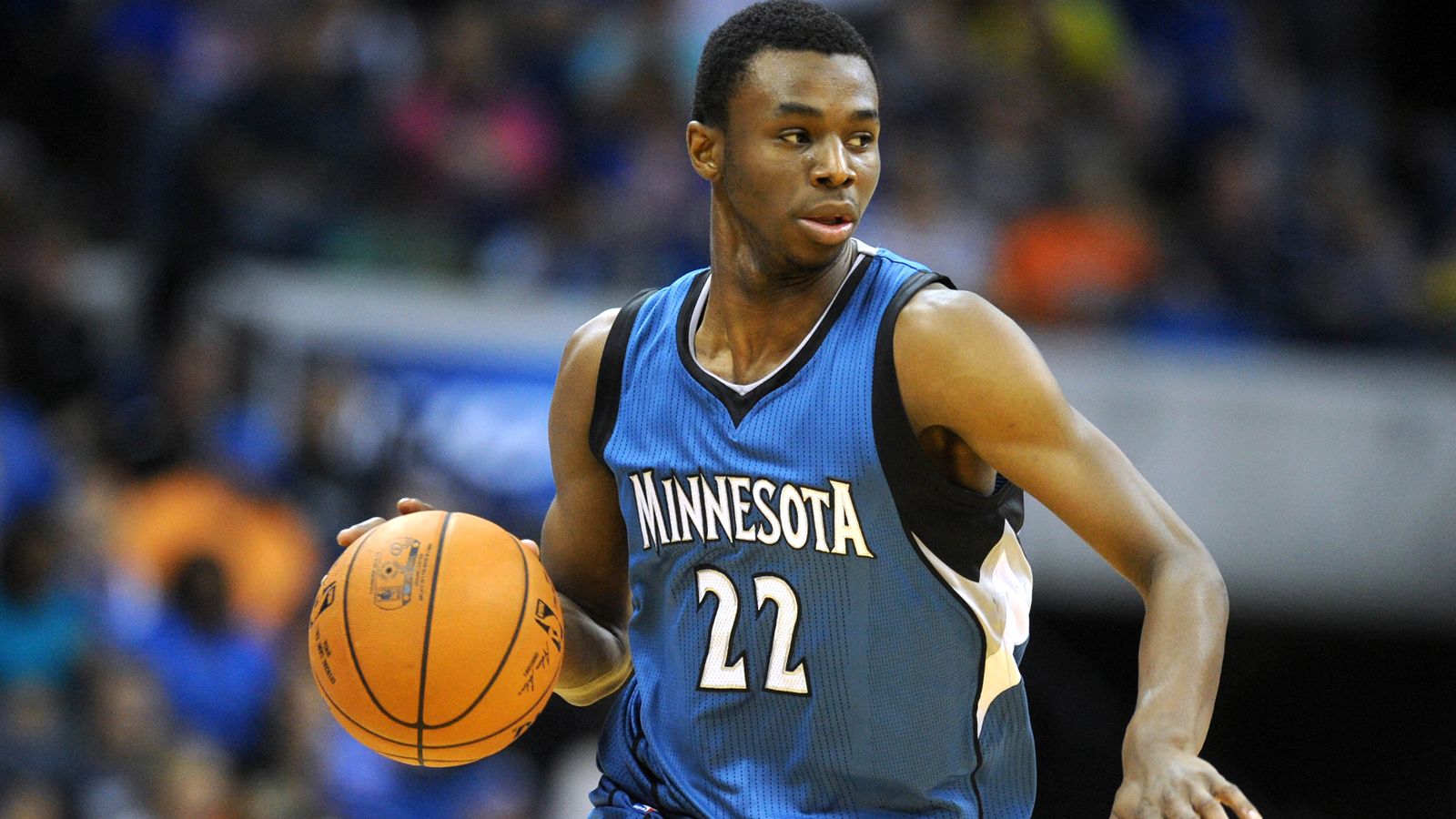 Andrew Wiggins Timberwolves basket, 1600x900 HD Ready, PC Desktop