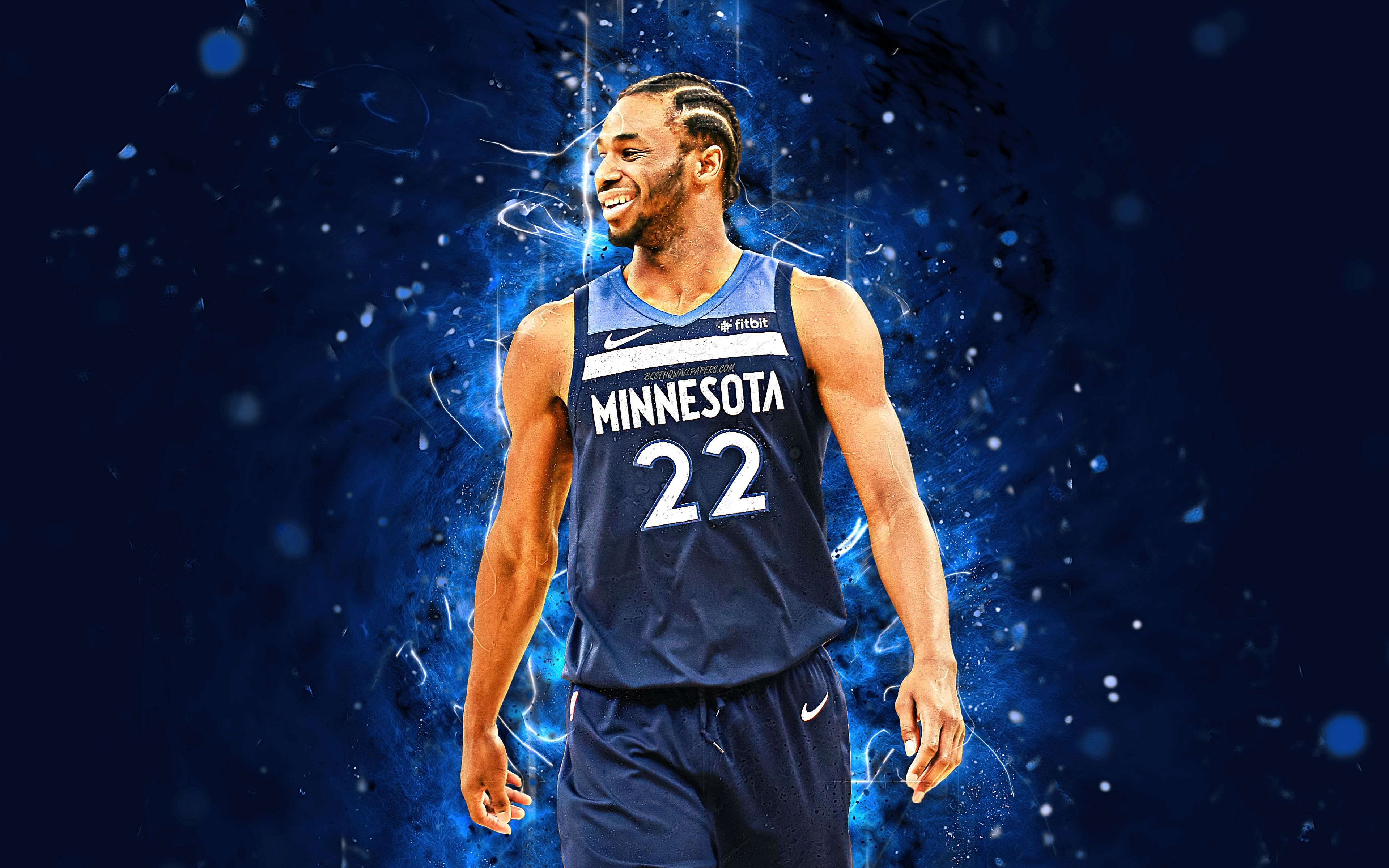 Andrew Wiggins Minnesota Timberwolves, 3840x2400 4K Ultra HD, Monitor 4K