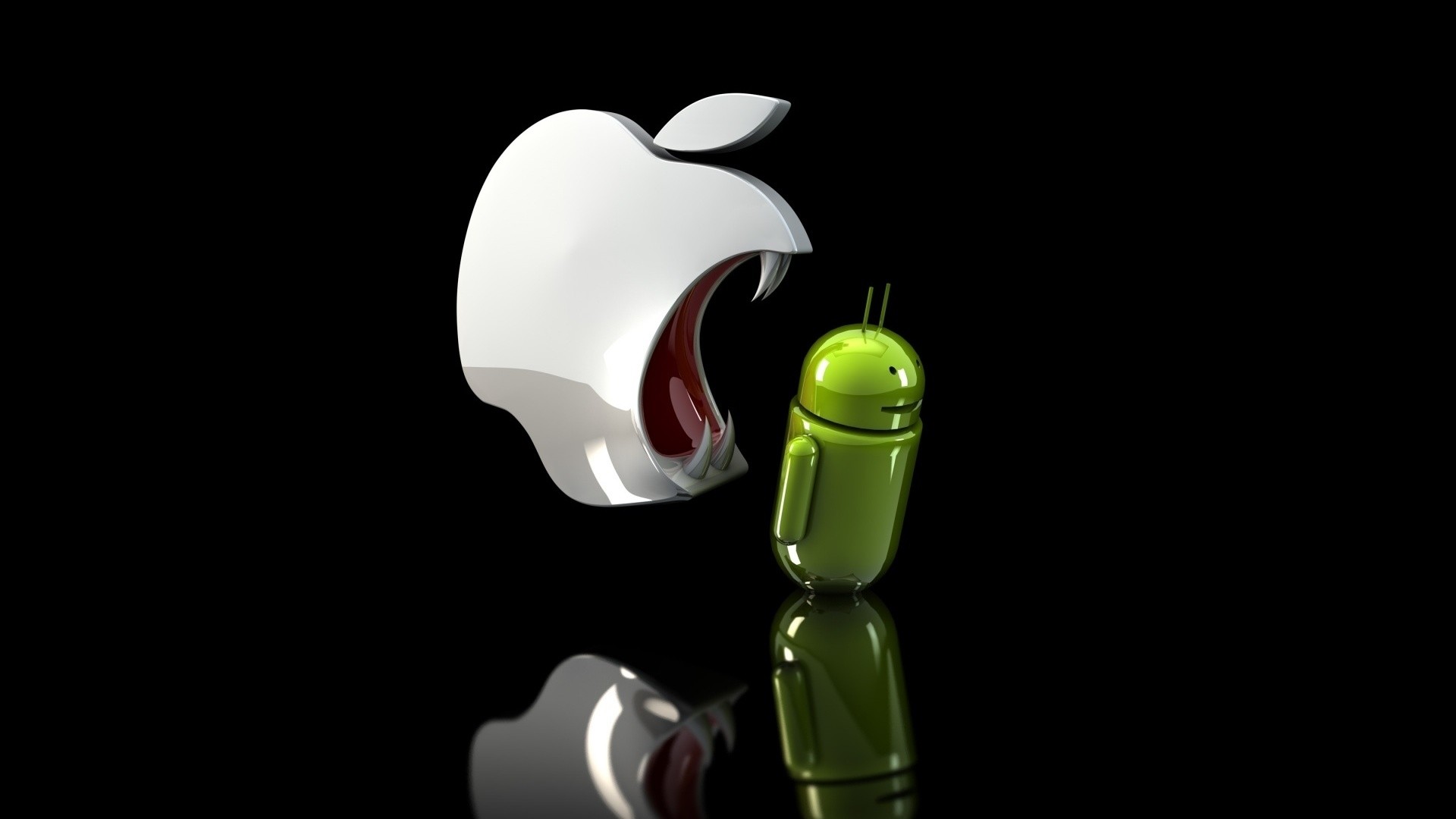 Logo Android schermo rotto, 960x854 HD, Desktop