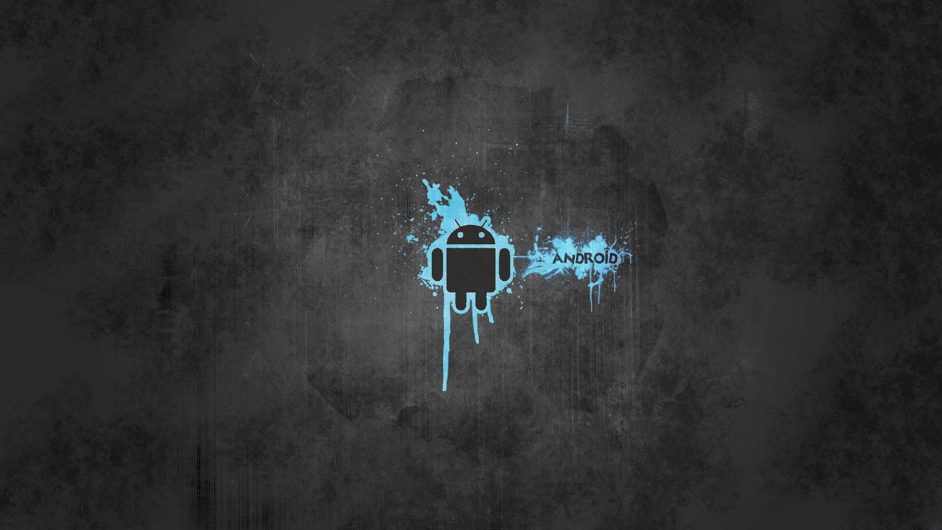 Logo Android robot blu scuro, 1440x2560 Verticale, Realme