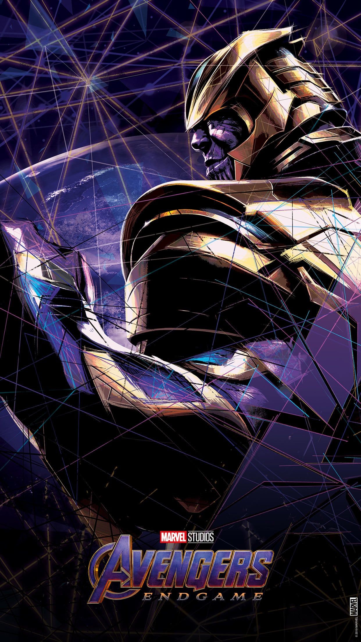 Thanos Avengers Endgame, 1242x2209 Verticale, Telefono