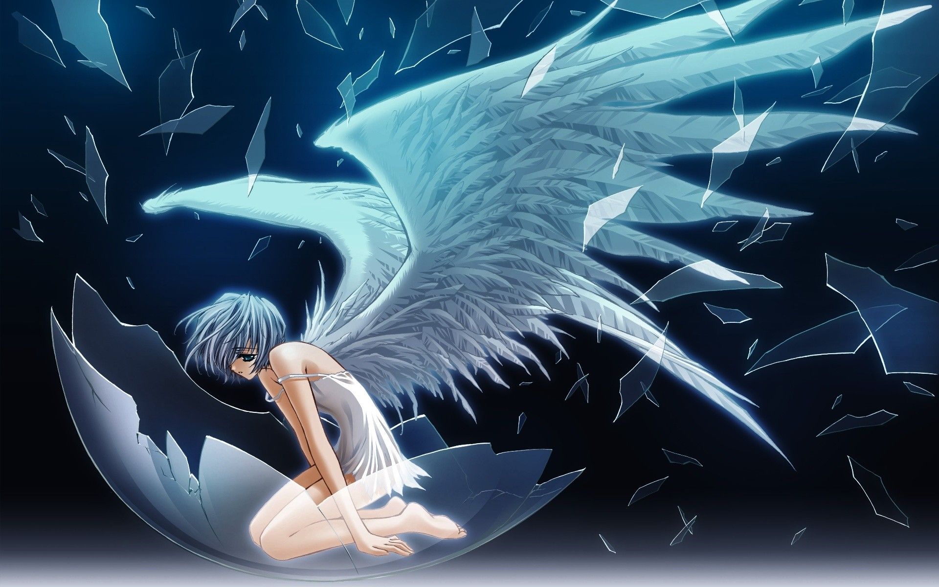 Angelo anime ali bianche, 1920x1200 Full HD+ WUXGA, PC Desktop