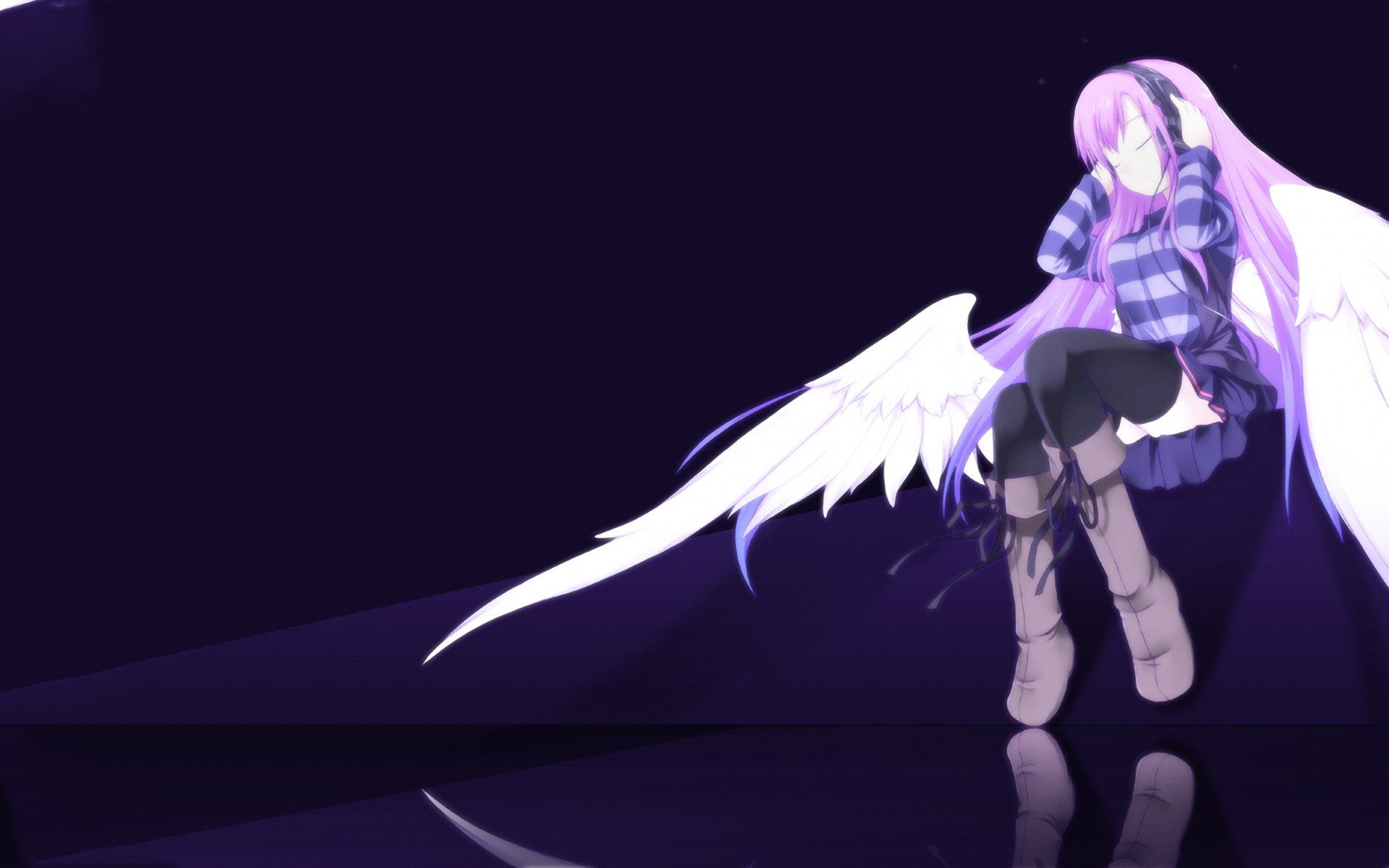Ragazza anime con ali angelo, 1920x1200 Full HD+ WUXGA, Desktop