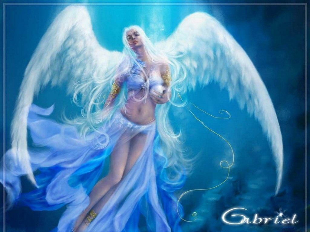 Angelo anime capelli neri ali blu, 1920x1440 Full HD+ WUXGA, Desktop
