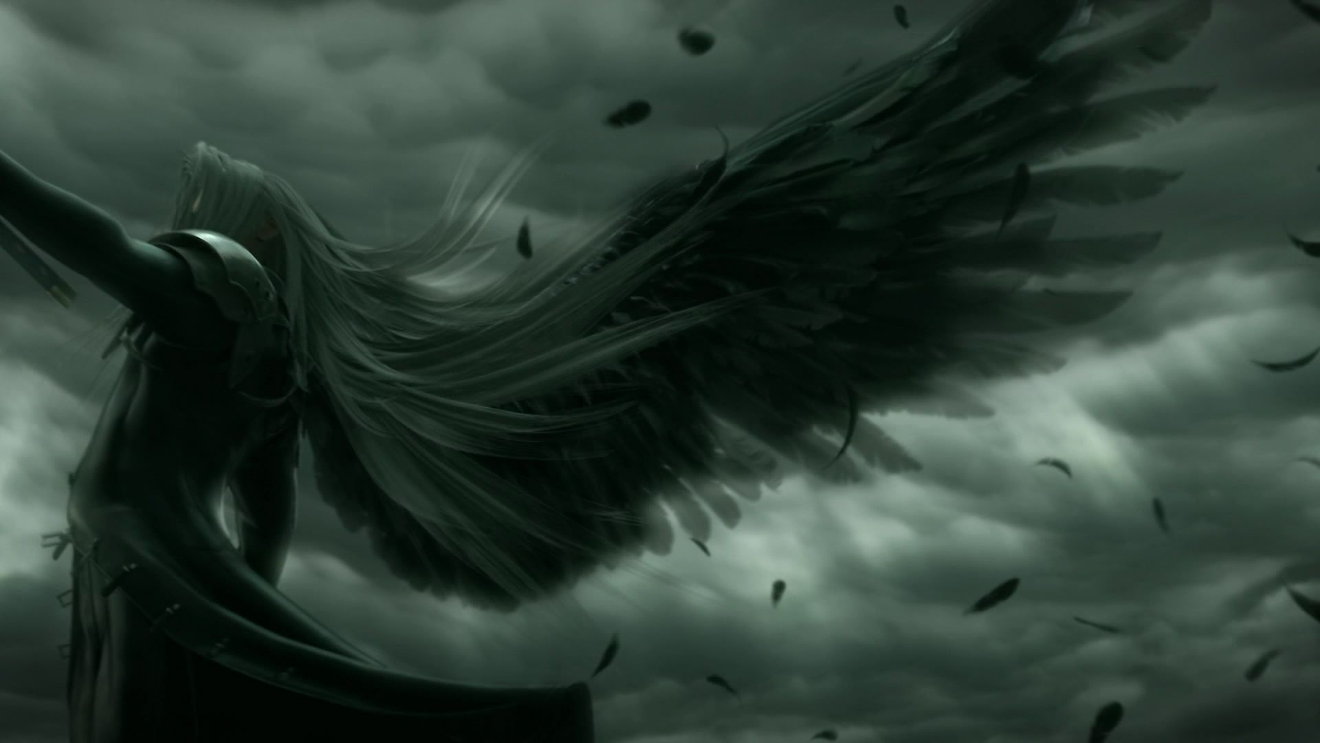 Angelo caduto ali scure, 1920x1080 Full HD, Desktop