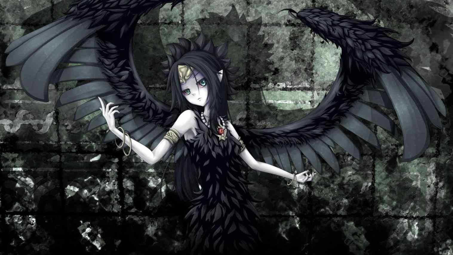 Angelo caduto alato luna, 1920x1080 1080p, PC Desktop