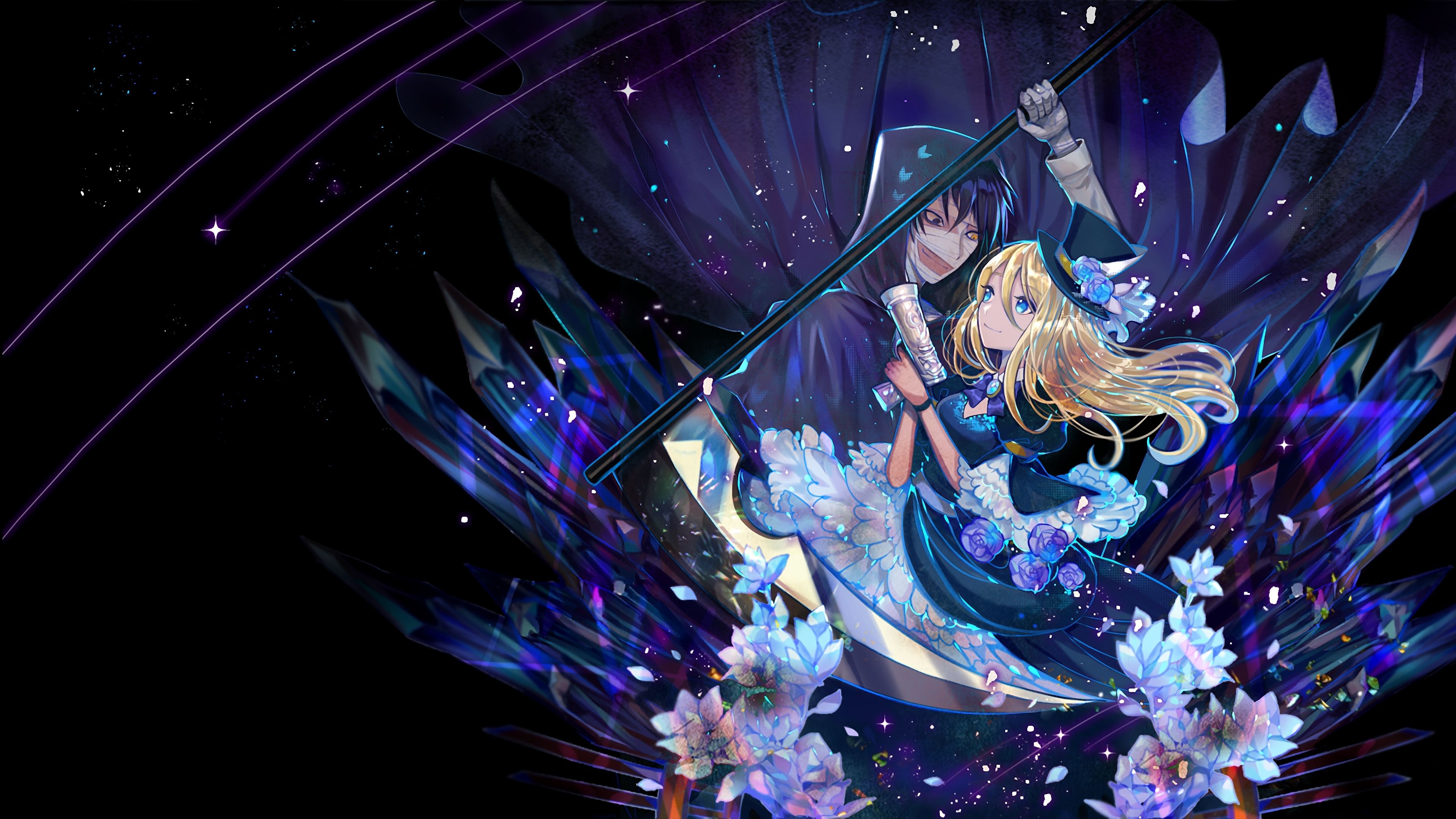 Angels of Death, Zack e Rachel, 3840x2160 4K, Desktop 4K
