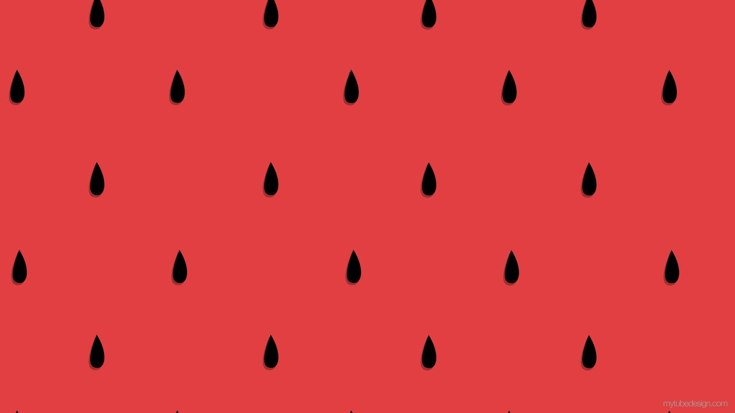 Semi anguria sfondo rosso, 2560x1440 2K, Monitor Gaming