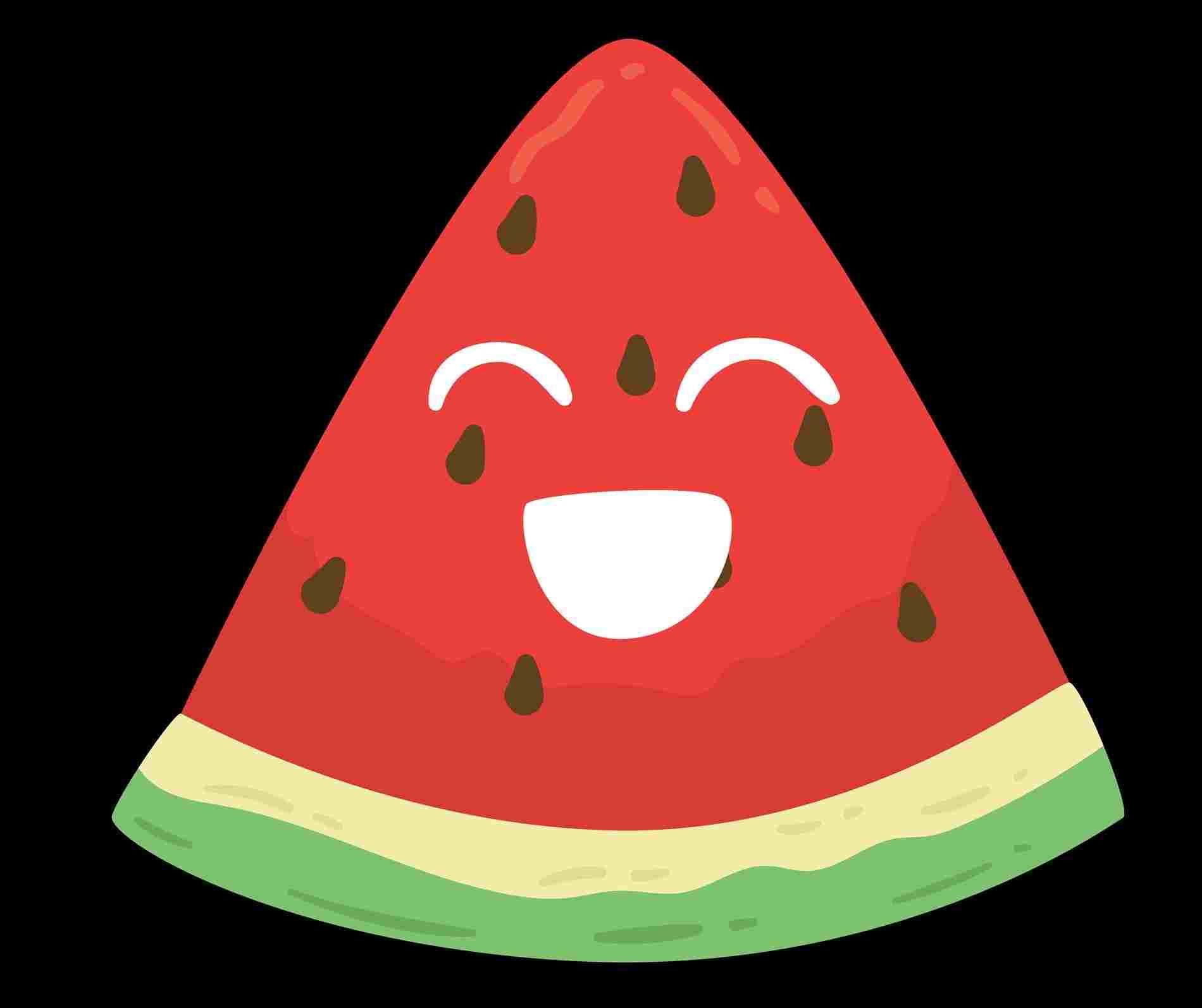 Fetta anguria kawaii sorridente, 1900x1594 900p, PC