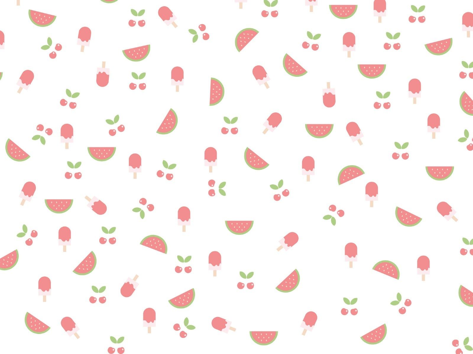 Angurie e ciliegie carine rosa, 1600x1200 HD Ready, Desktop