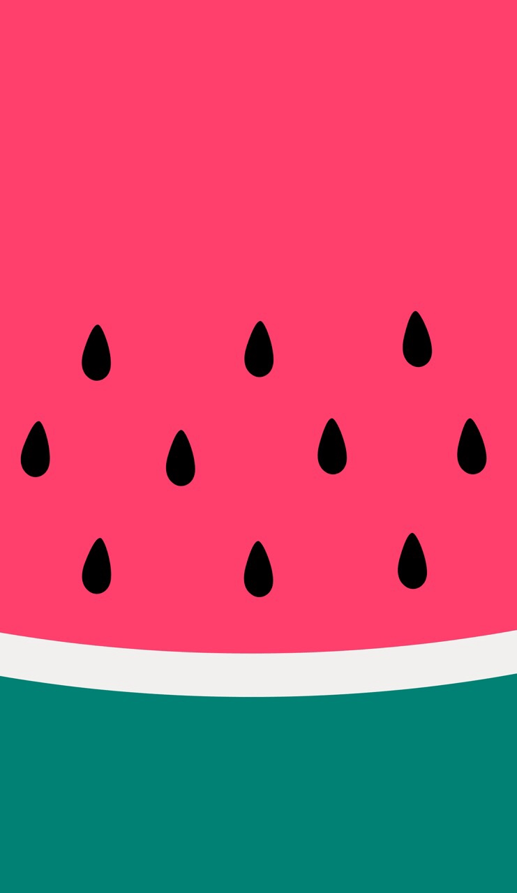 Anguria rosa e verde minimalista, 741x1280 Full HD Verticale, Smartphone