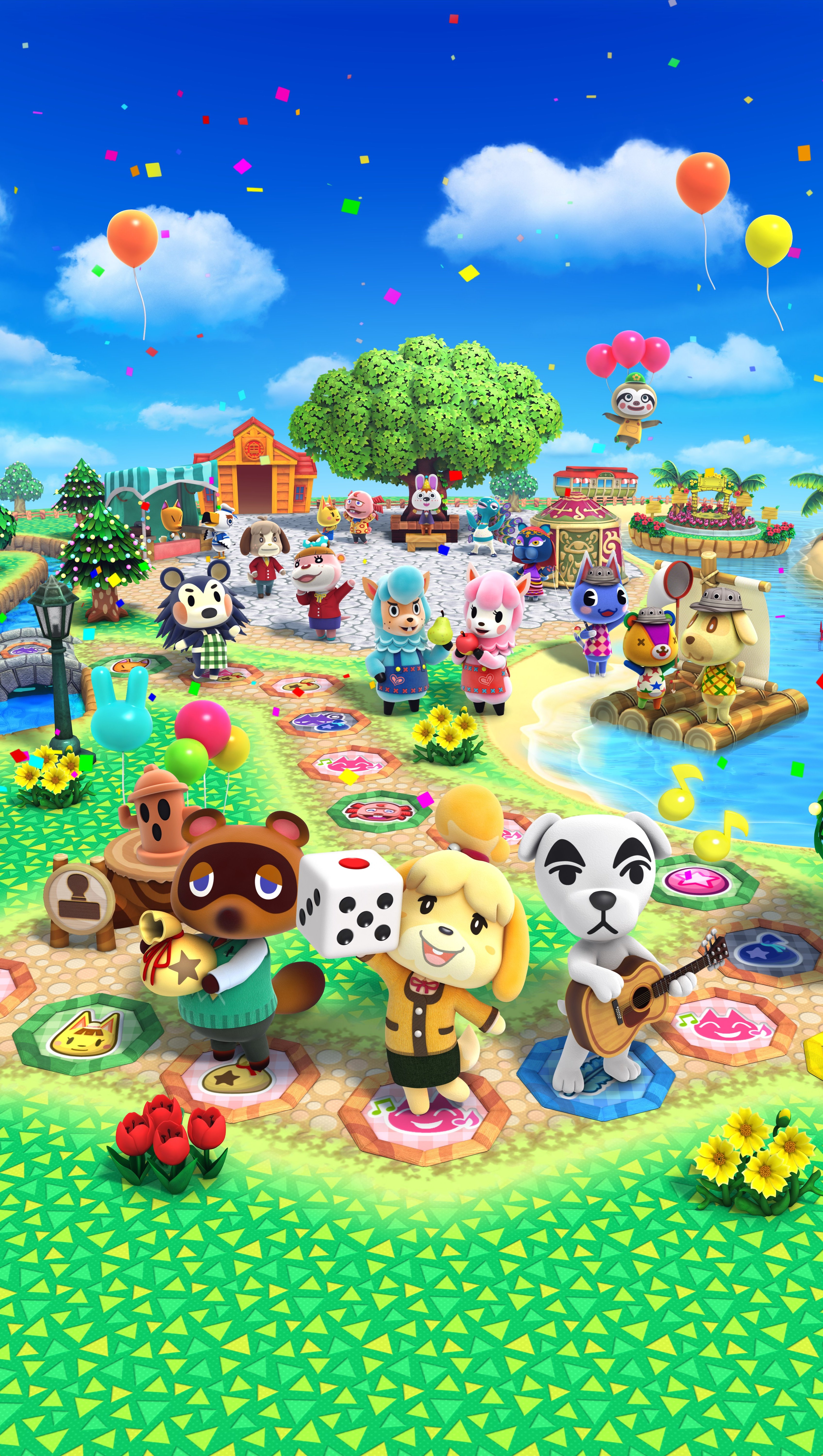 Personaggi Animal Crossing New Horizons, 3390x6000 Full HD Verticale, Smartphone