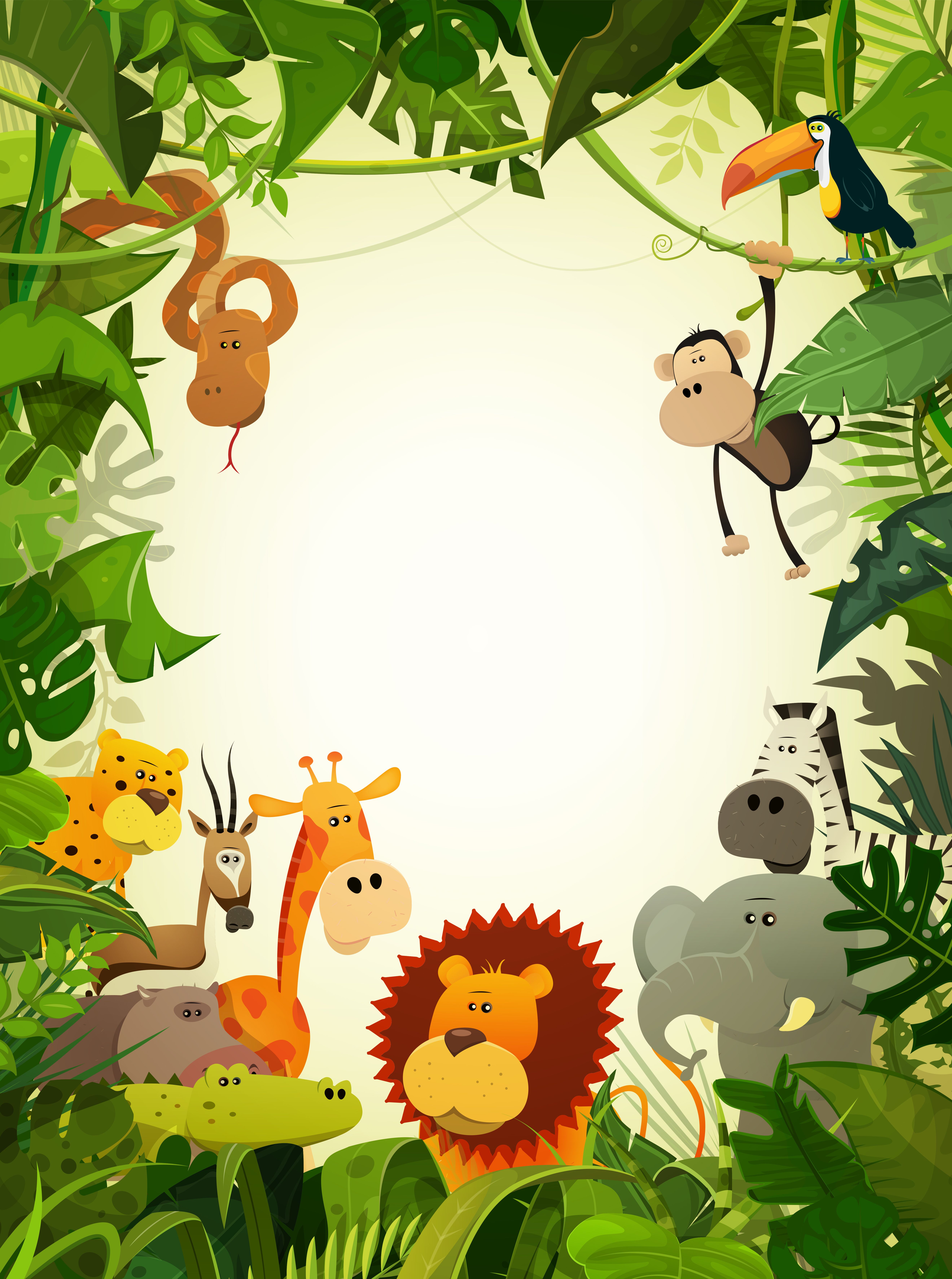 Mappamondo animali cartoon bambini, 1000x800 HD, Desktop