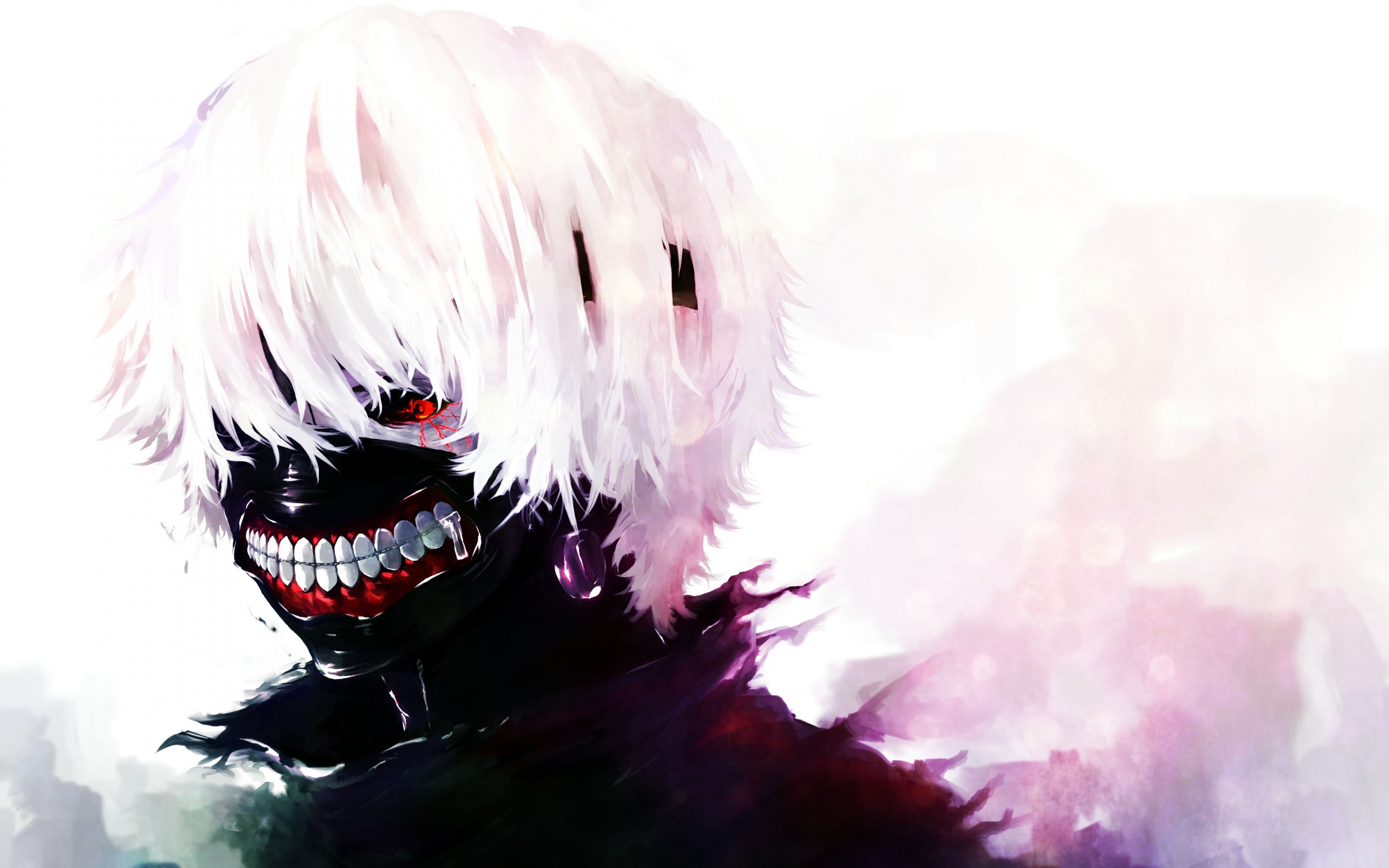 Kaneki Tokyo Ghoul maschera, anime, 3840x2400 4K, Desktop 4K