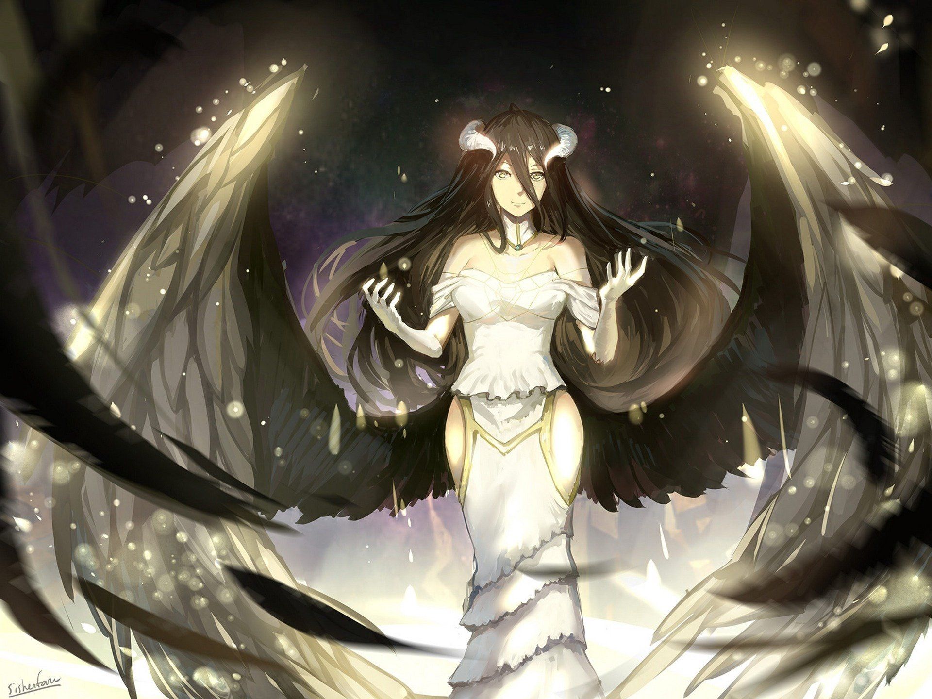 Albedo, Overlord, ali demoniache, 1920x1440 Full HD+ WUXGA, Laptop