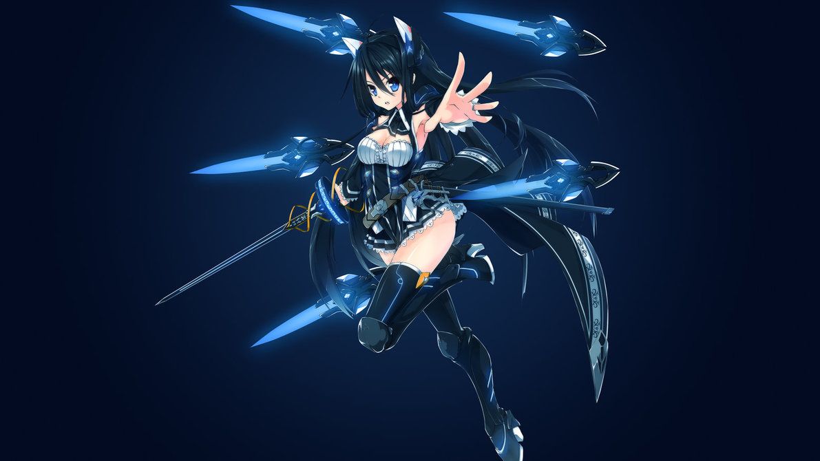 Personaggio anime con spade fluttuanti, 1191x670 HD, PC Desktop