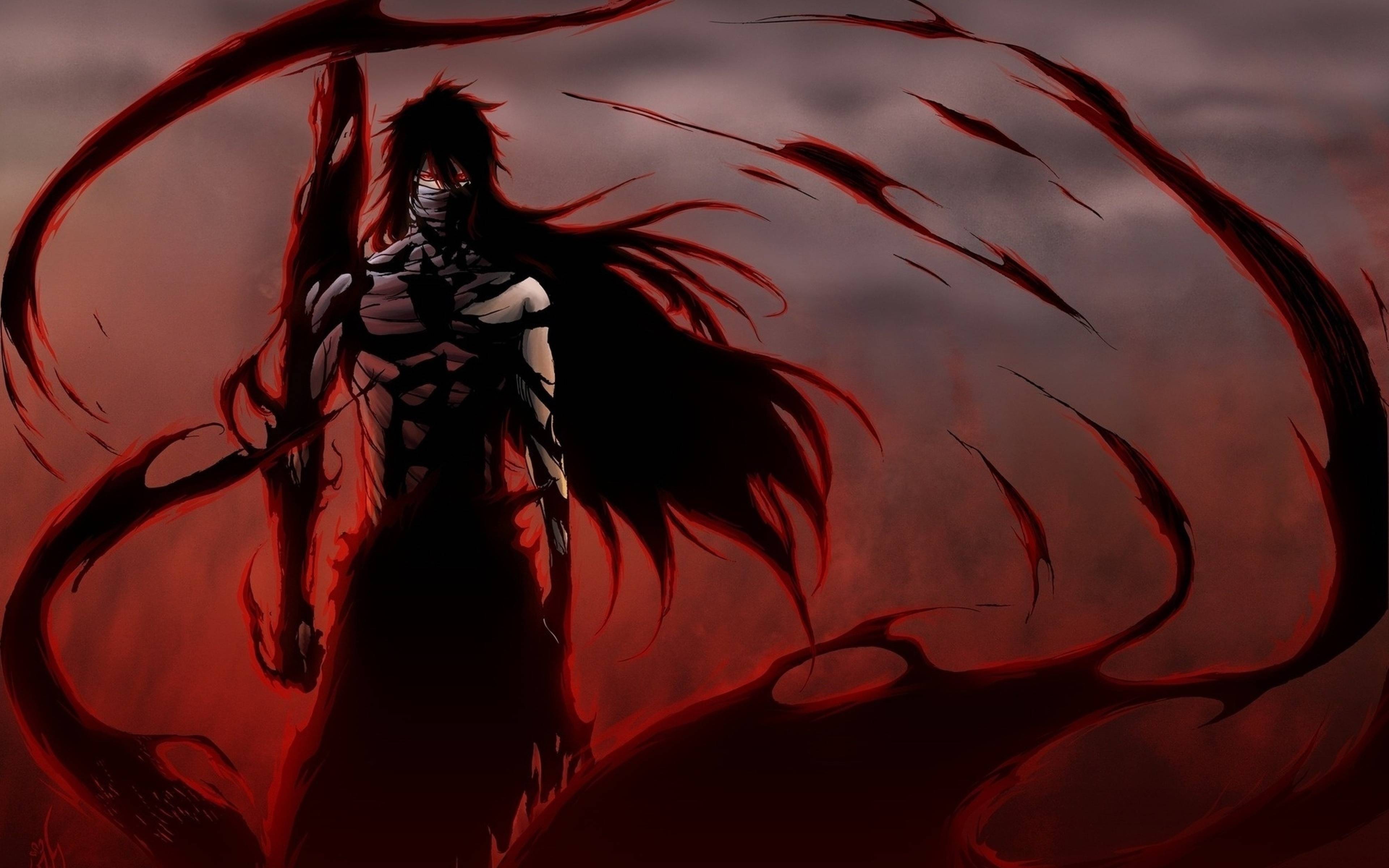 Ichigo Bleach forma finale rossa, manga, 3840x2400 4K Ultra HD, Monitor 4K