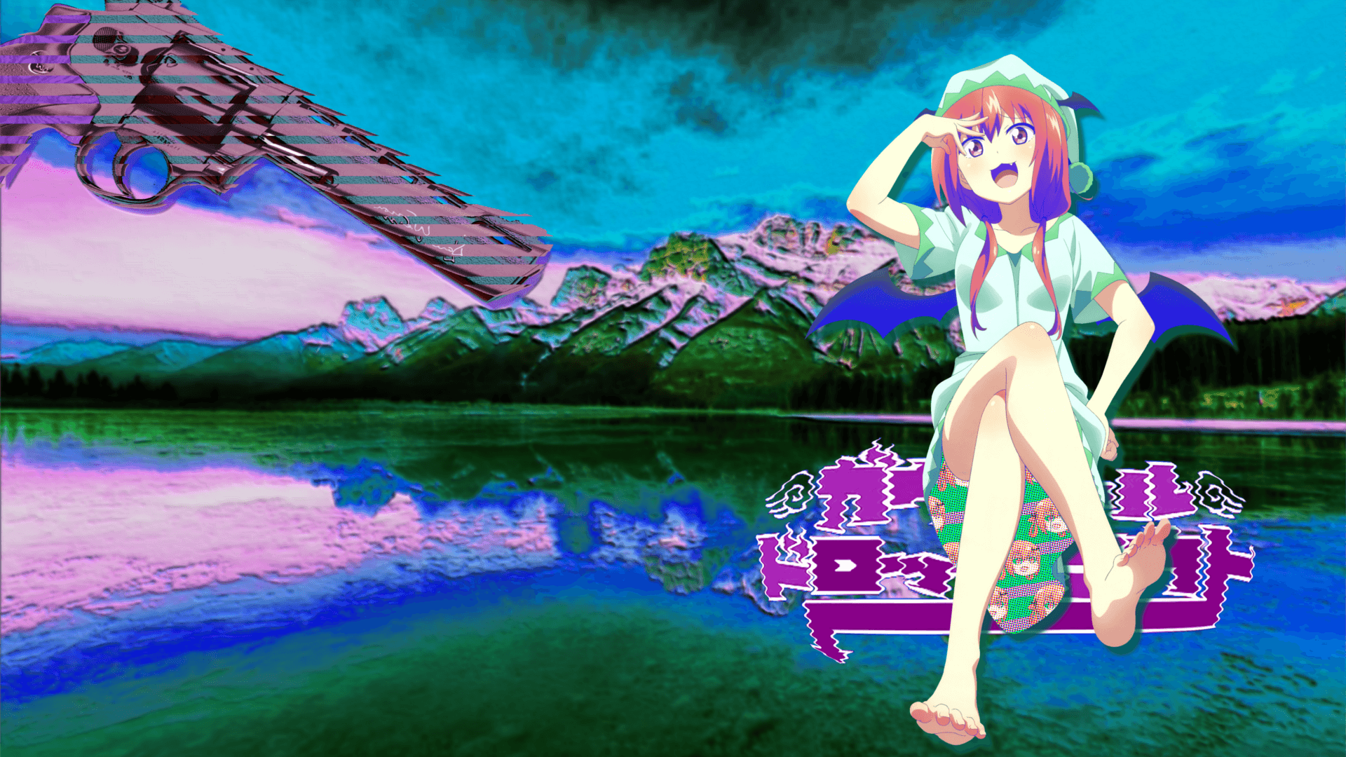 Ragazza anime capelli rosa, 1920x1080 1080p, PC