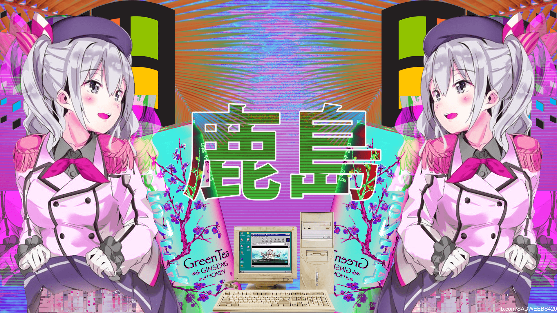 Personaggio anime capelli rosa, 1920x1080 Full HD, PC