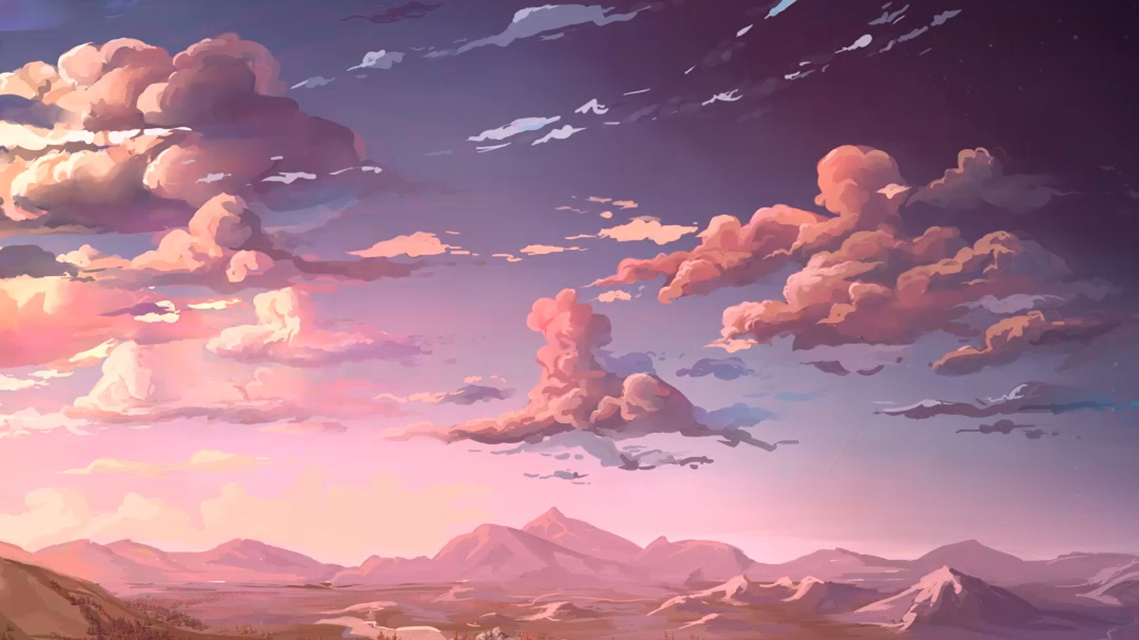 Anime Aesthetic per PC, 3840x2160 UHD, Monitor Gaming