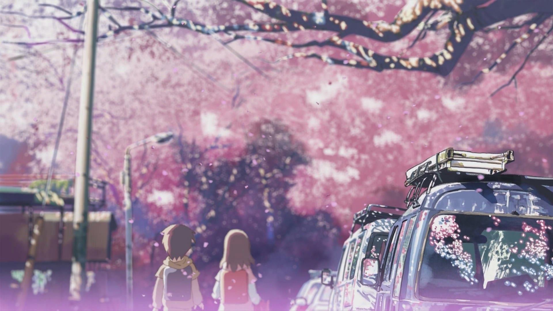 5 Centimeters Per Second ciliegi, 1920x1080 Full HD 1080p, Monitor Gaming