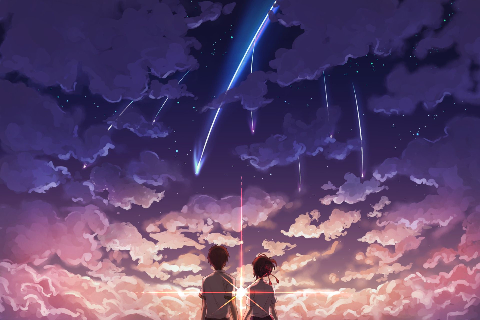 Your Name cometa cielo notturno, 1920x1281 Full HD+ WUXGA, Monitor Gaming