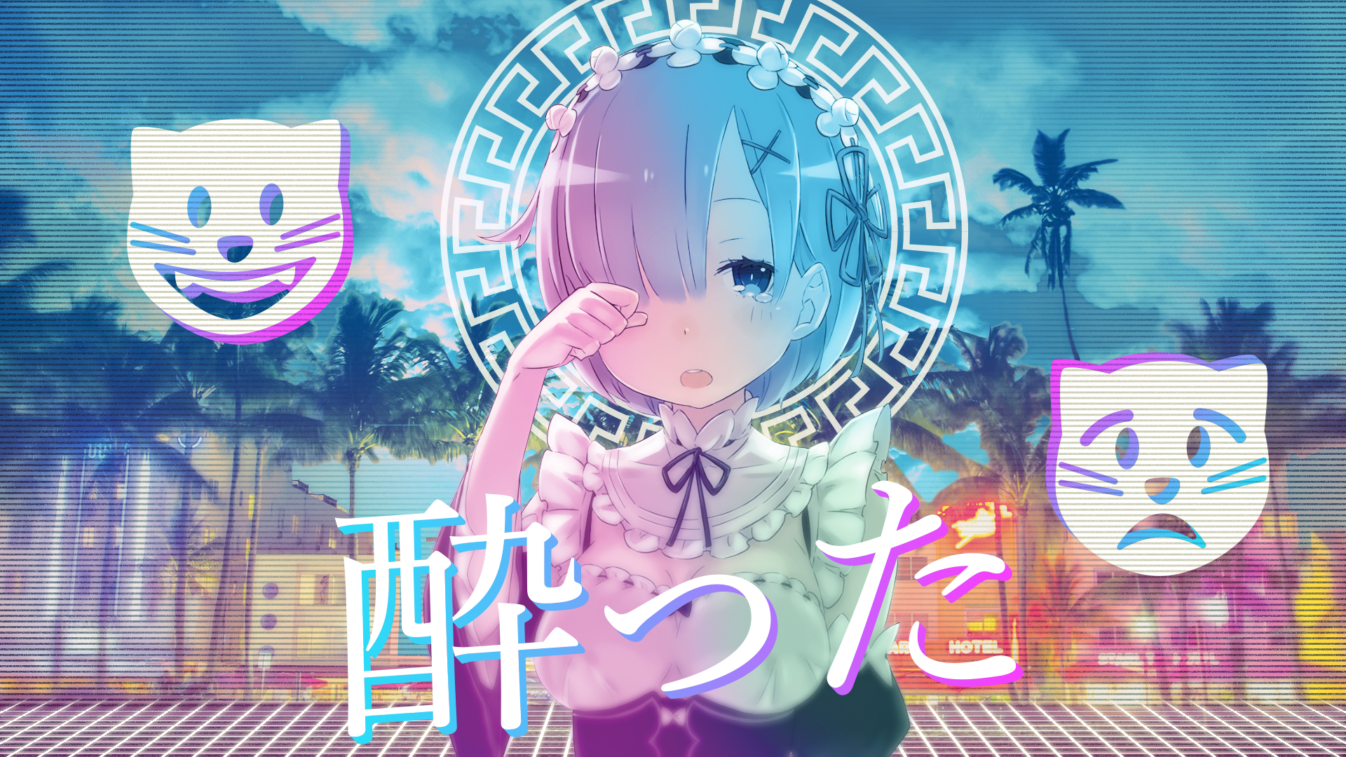 Rem Re:Zero stile estetico, 1920x1080 Full HD 1080p, Desktop