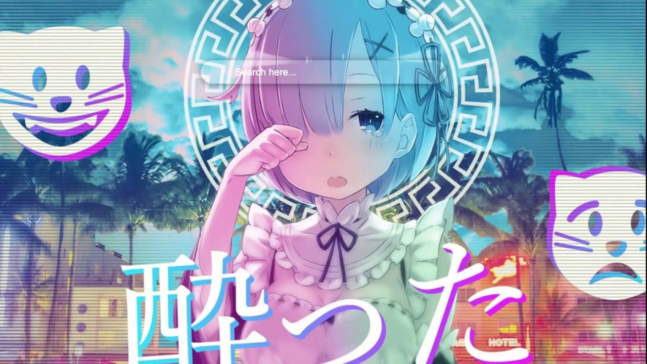 Rem Re:Zero estetica pastello, 1280x720 HD, PC Desktop