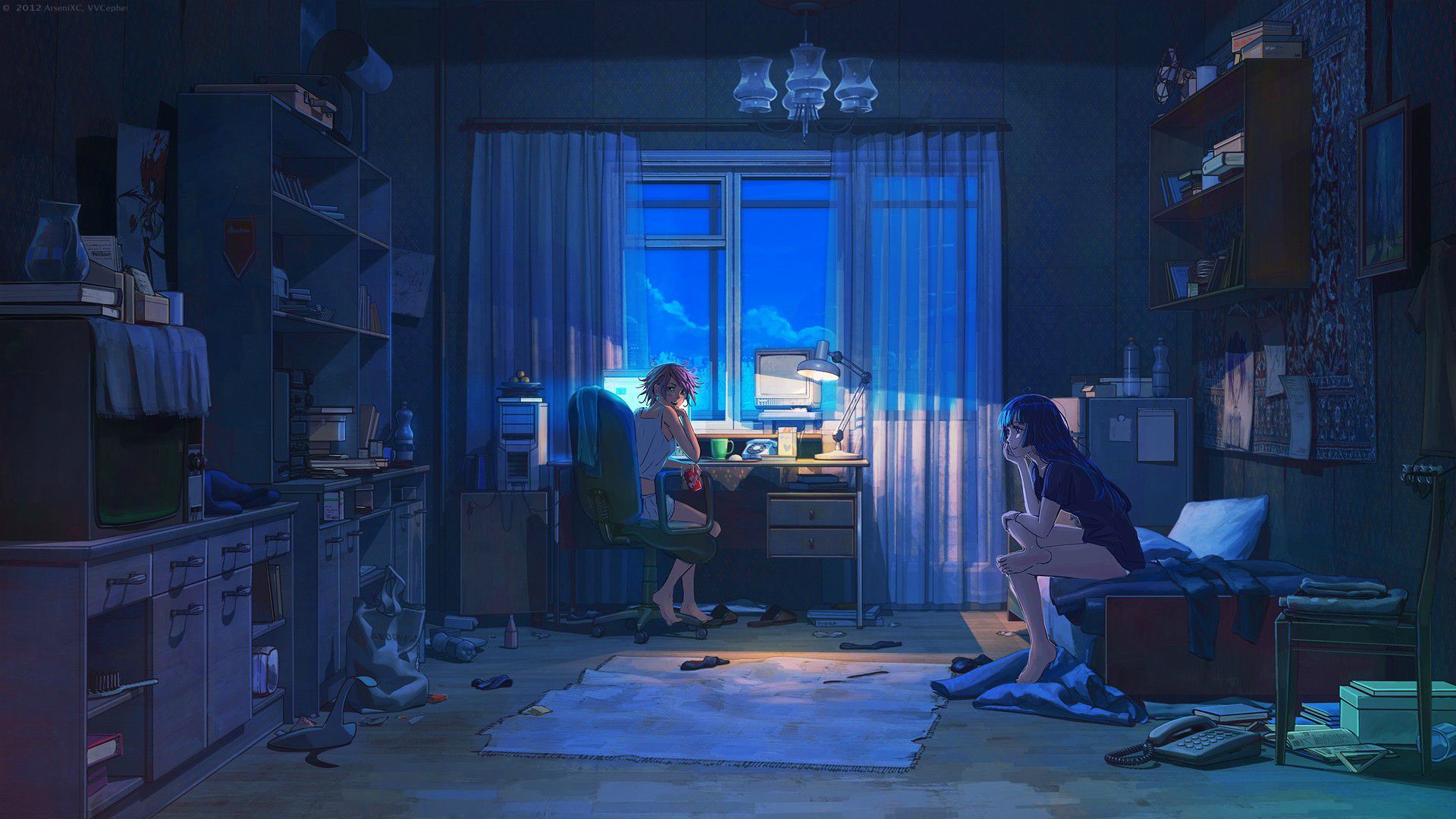 Anime Aesthetic per Desktop, 1920x1080 Full HD, PC