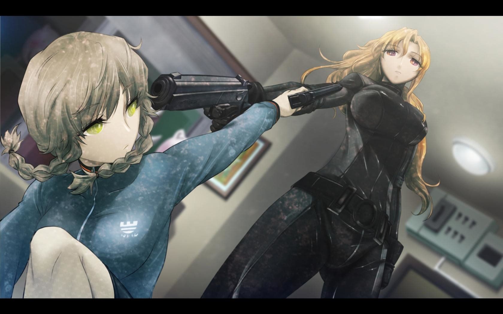 Personaggi anime con pistola, 1680x1050 HD Ready, Desktop