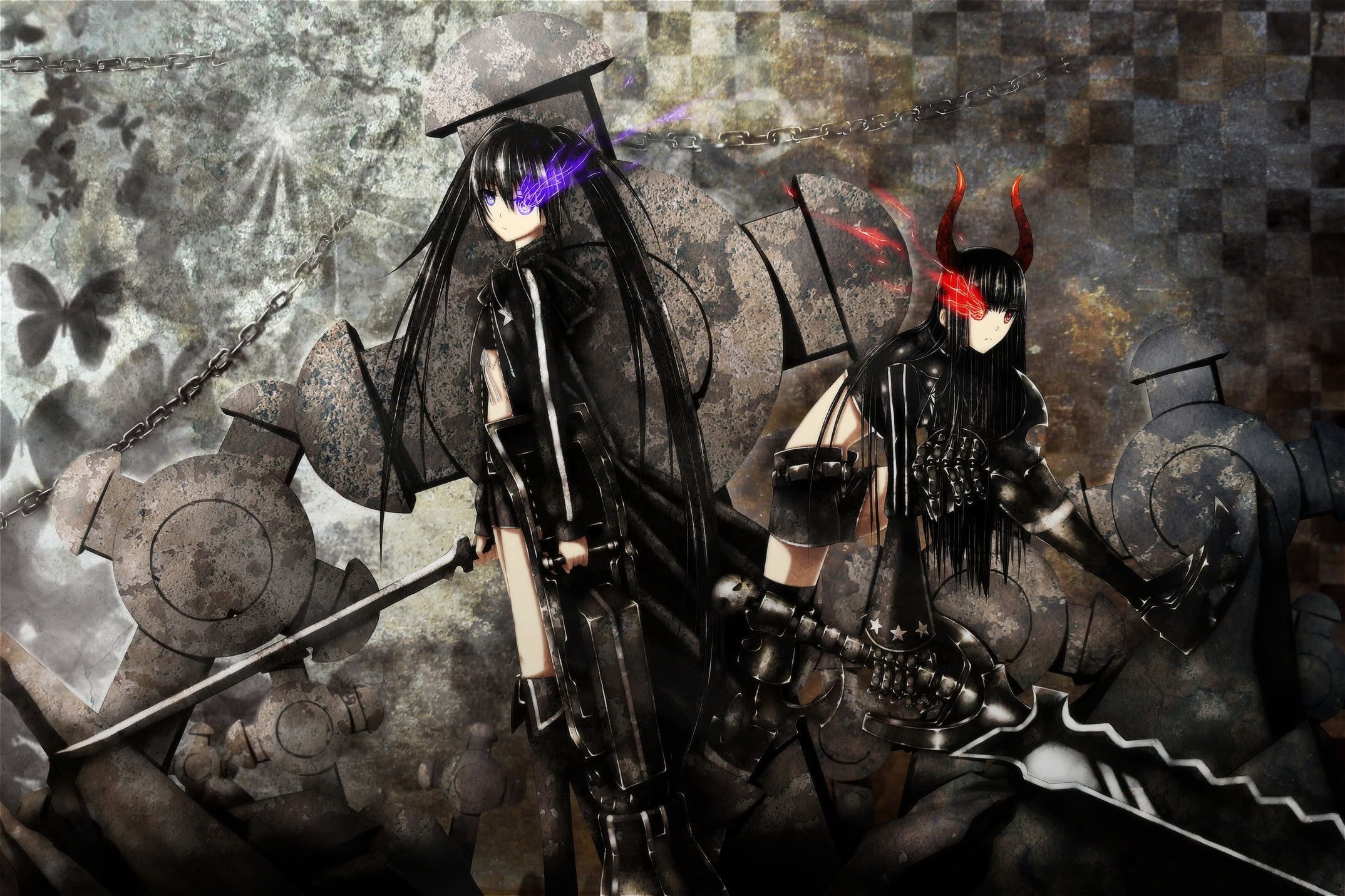 Black Rock Shooter guerriere, 2148x1432 alta risoluzione, Desktop