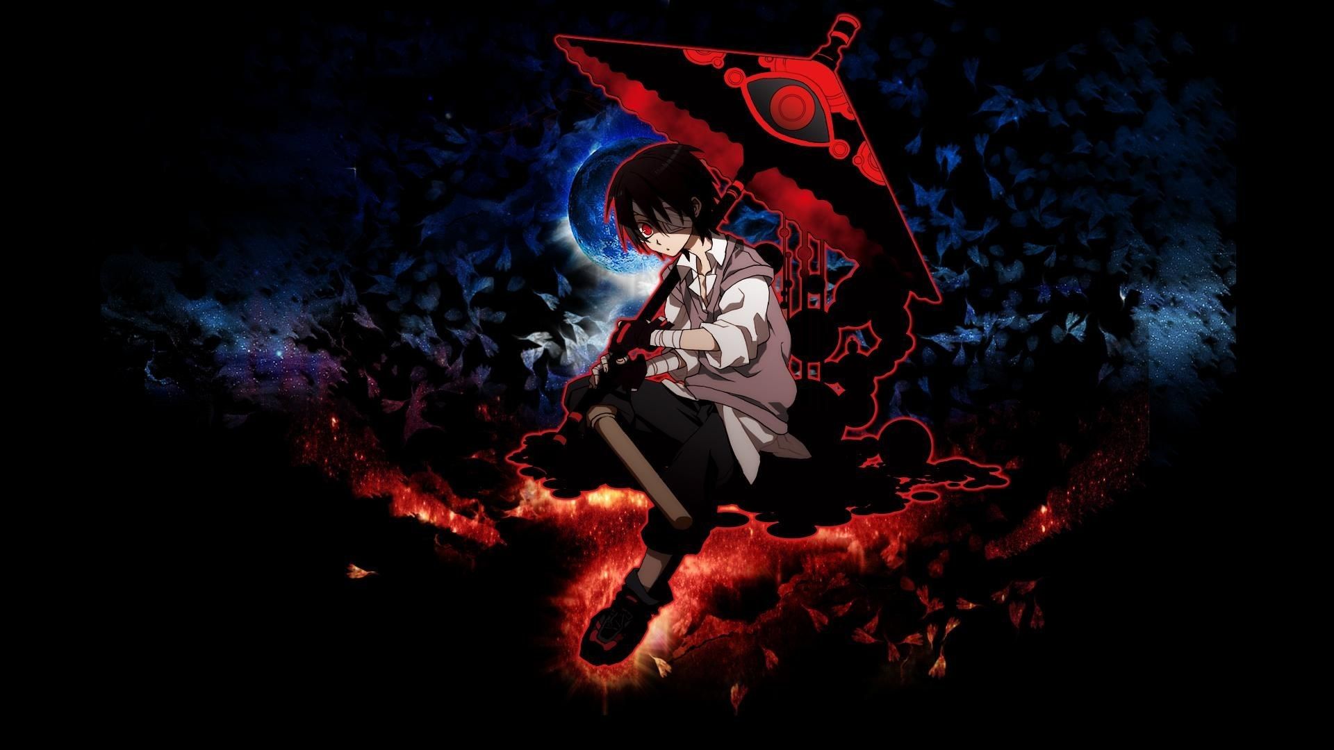 Personaggio anime con falce ombra, 1920x1080 Full HD, Laptop