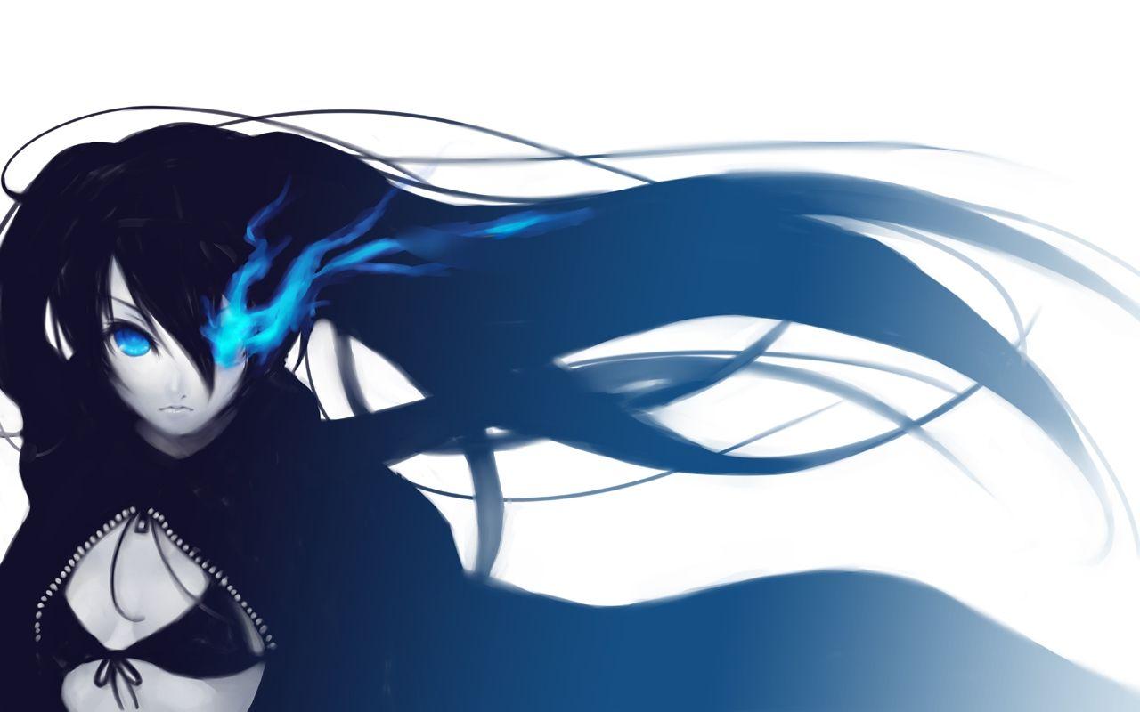 Black Rock Shooter capelli neri, 1280x800 720p, Acer Nitro