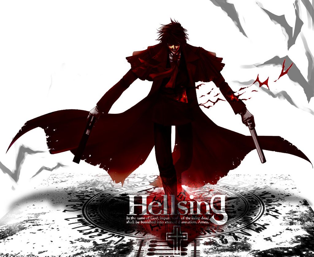 Alucard Hellsing cappotto rosso, 1024x838 HD, Desktop
