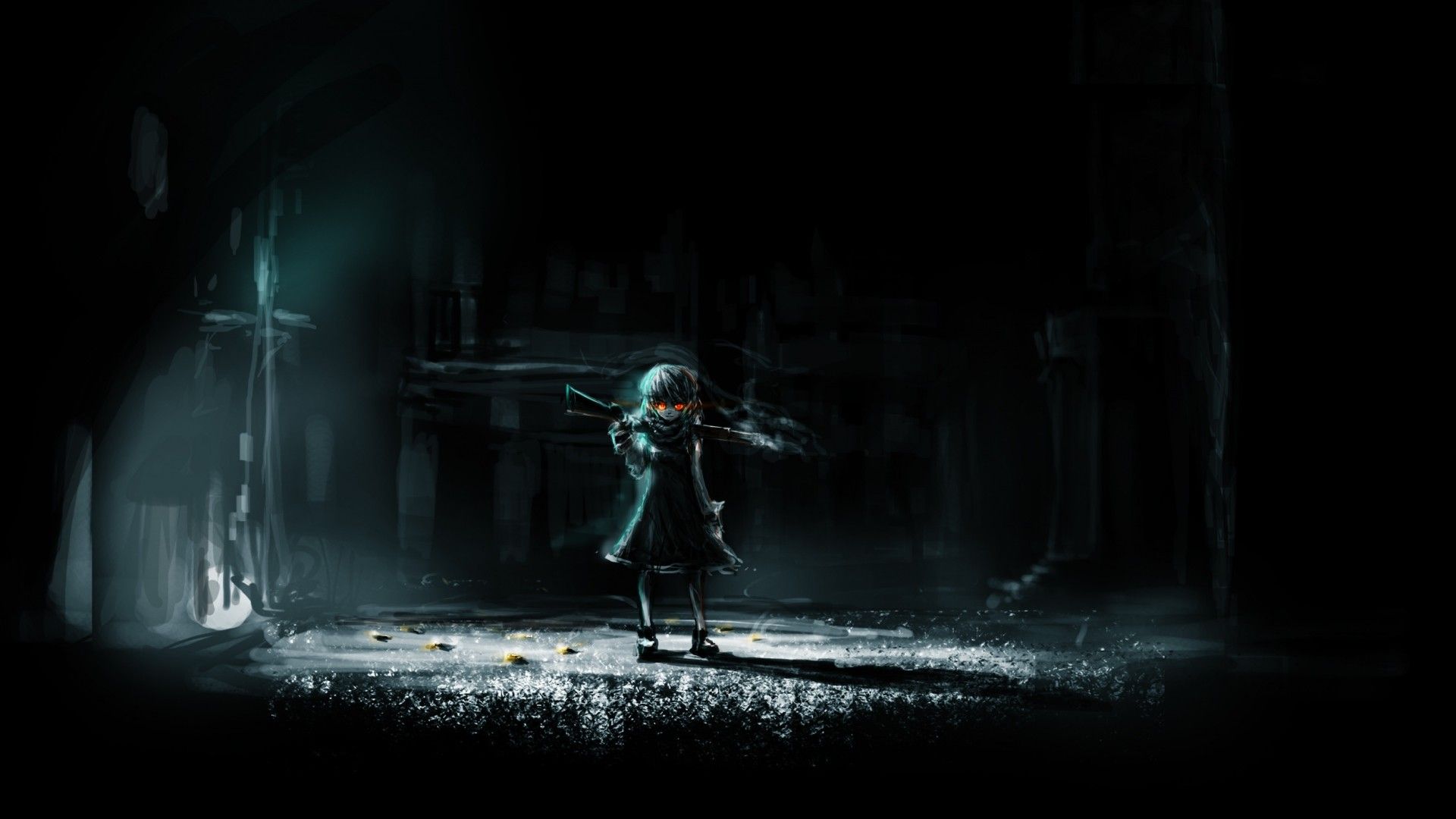 Personaggio anime vicolo buio, 1920x1080 1080p, Desktop