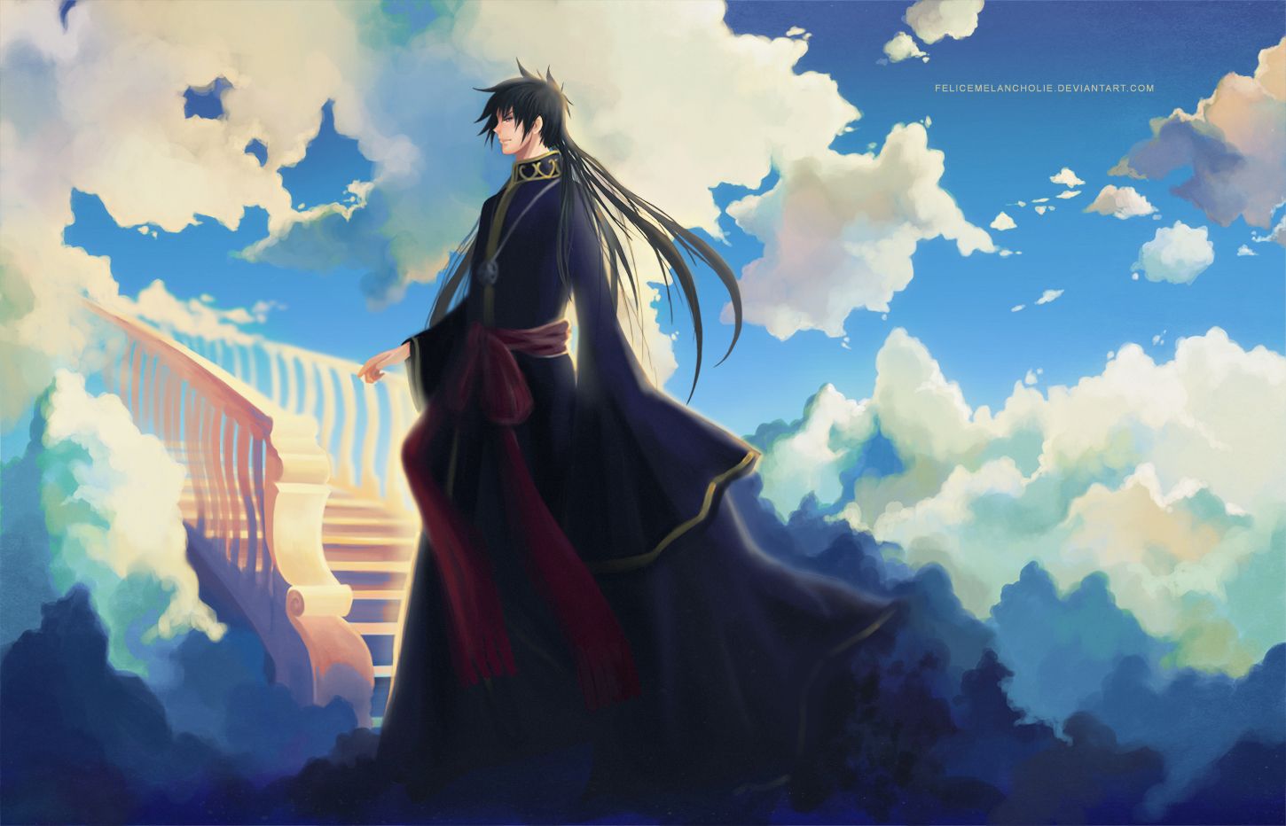 Hades Saint Seiya tra nuvole, 1450x932 HD, Desktop