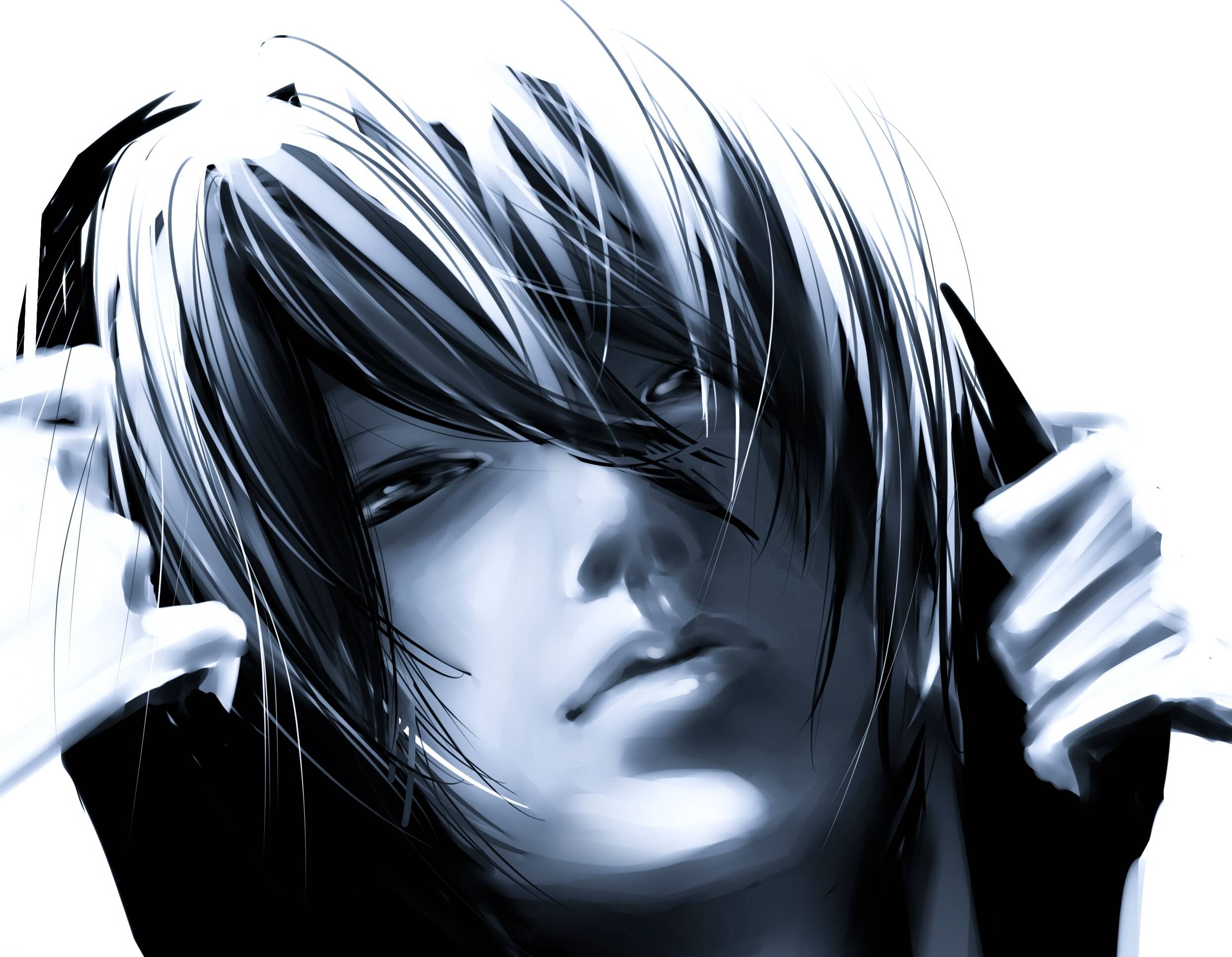 Ragazzo anime capelli neri, 2480x1926 Hi-Res, Desktop