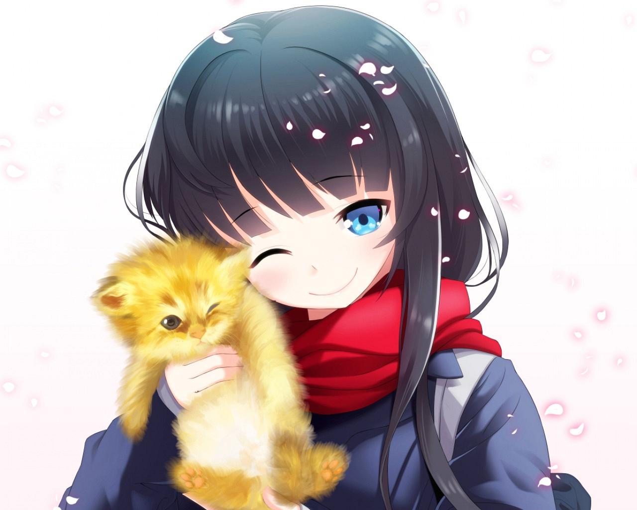 Ragazza in kimono autunno, 1920x1200 Full HD+, iMac