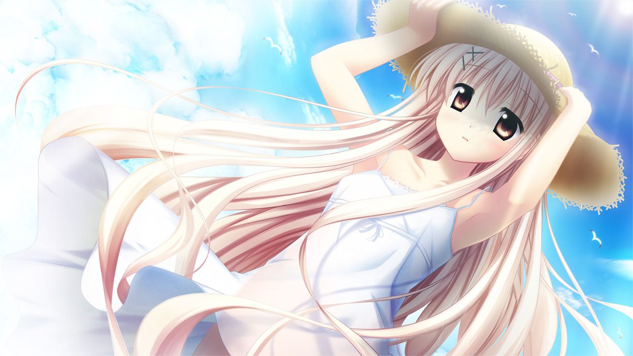 Due ragazze anime kimono, 2048x1536 2K, PC Desktop