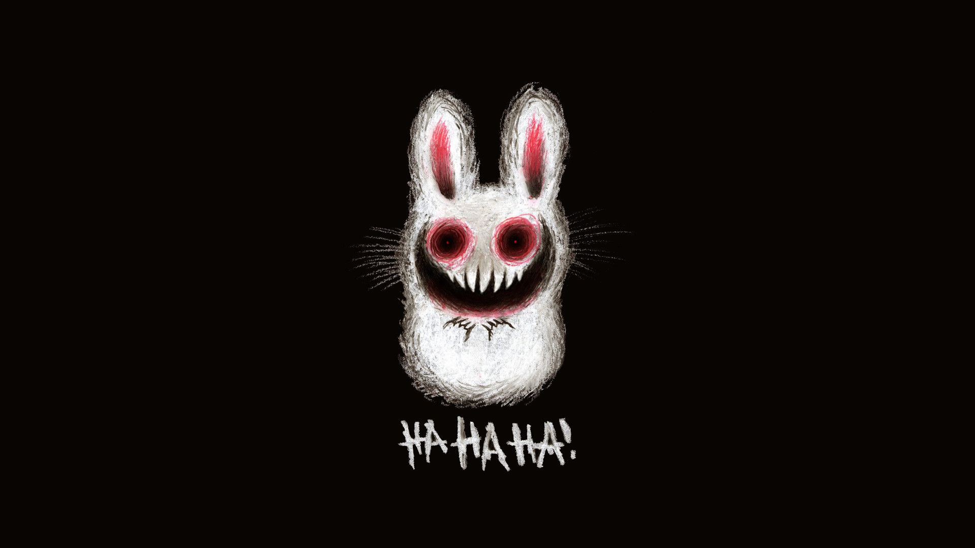Coniglio horror inquietante bianco, 1920x1080 1080p, PC